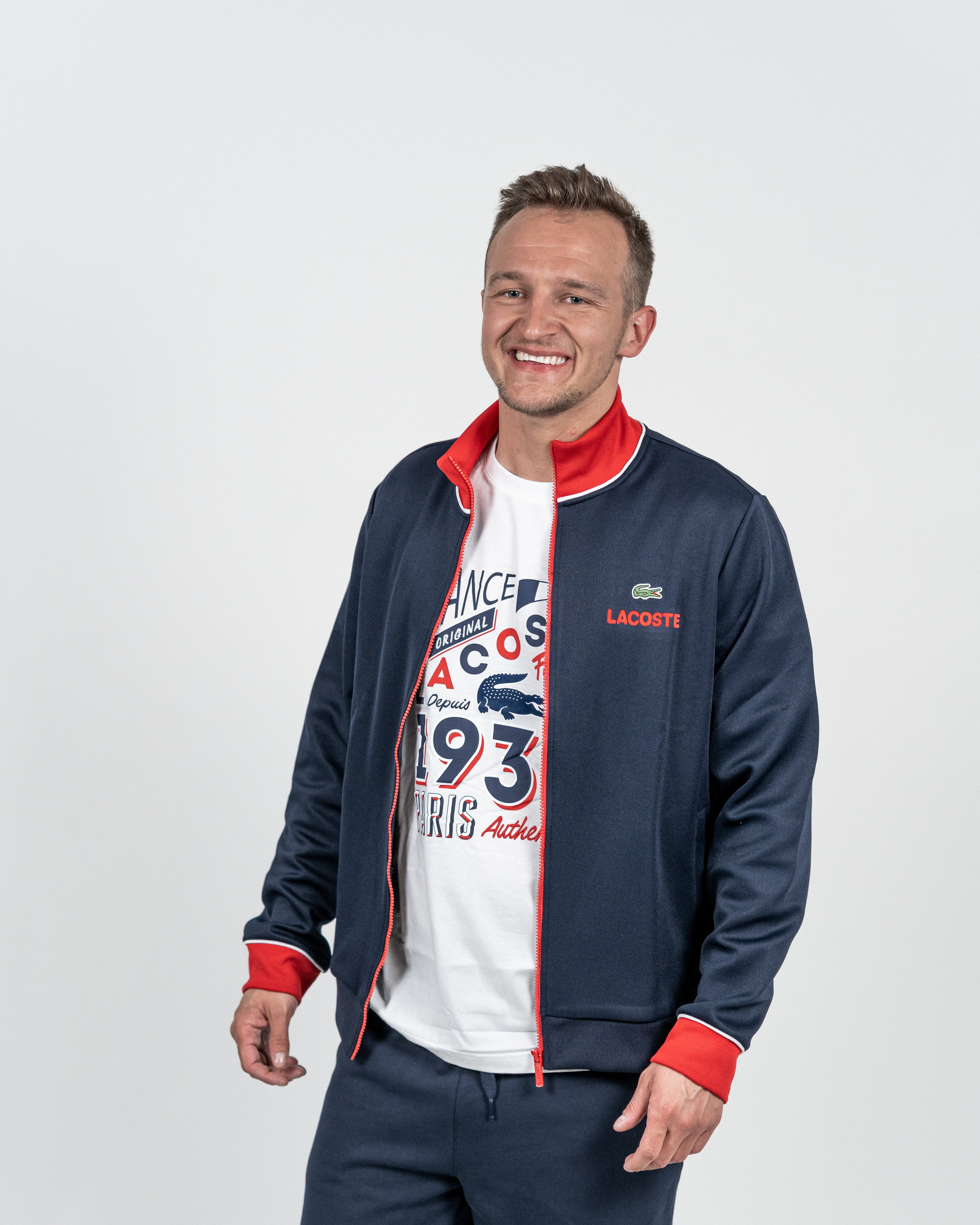 Lacoste Herre Jakke Marineblå