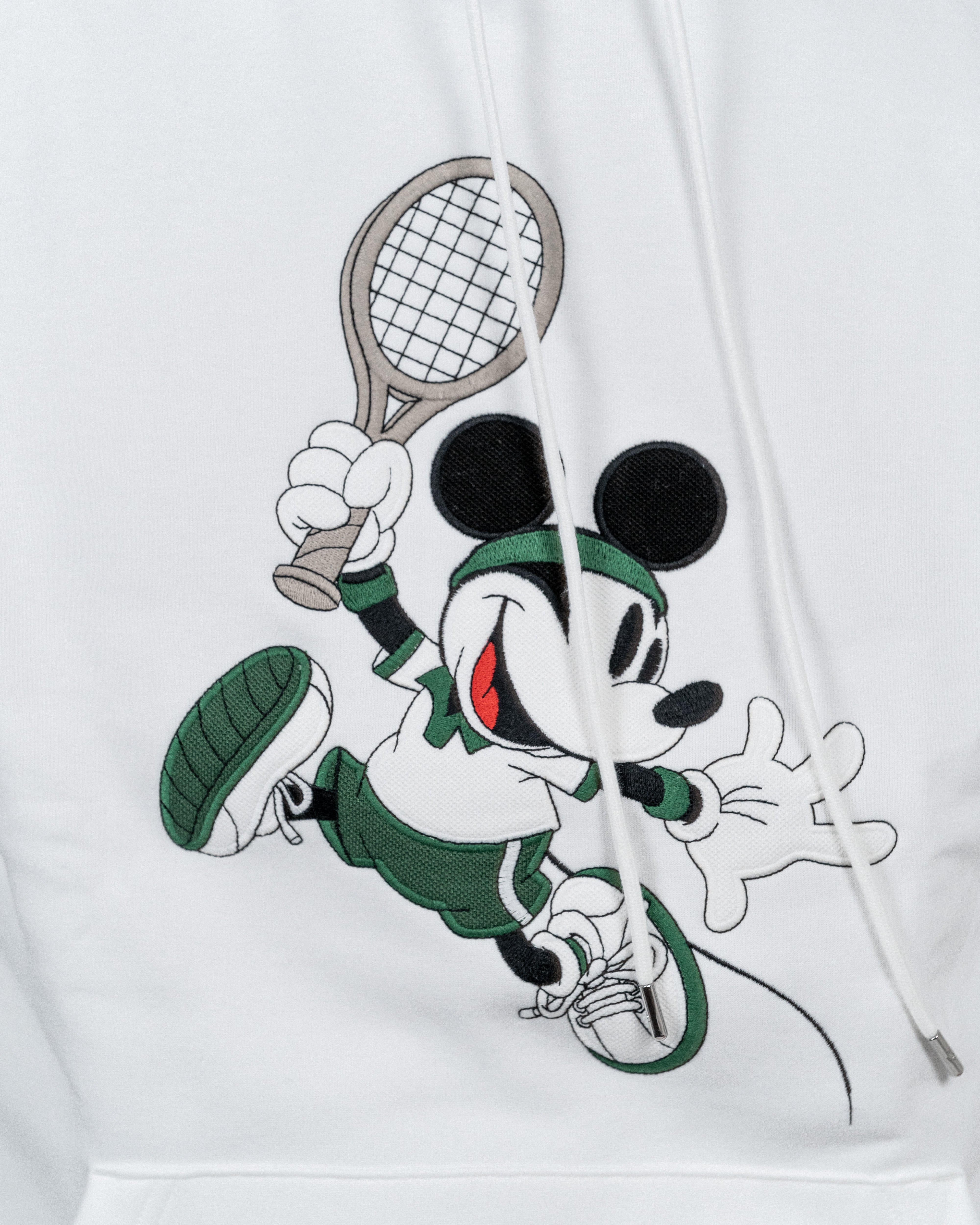 Lacoste Unisex Mickey Mouse Sweatshirt Hvid