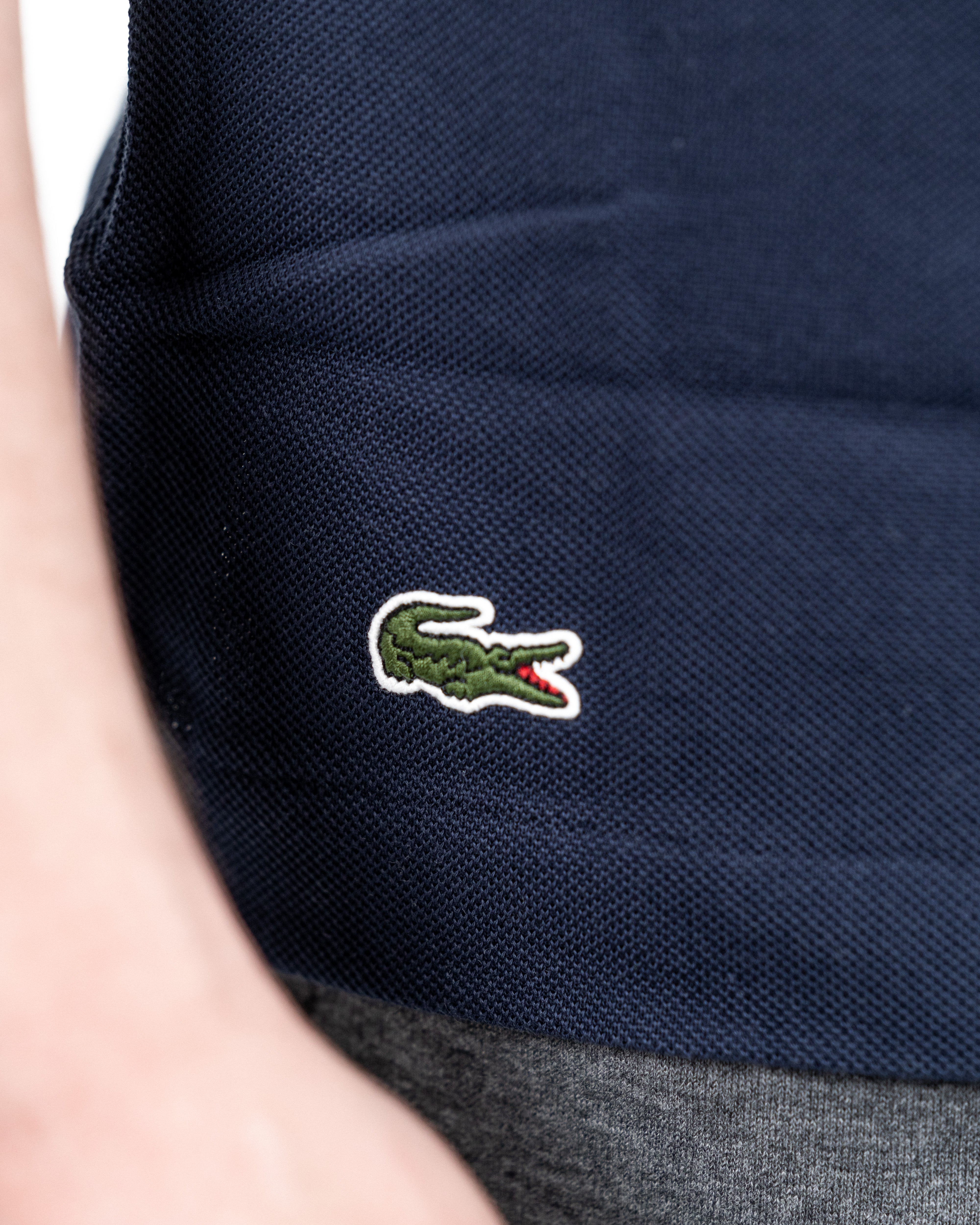 Lacoste Herre Mickey Mouse Pique Marineblå