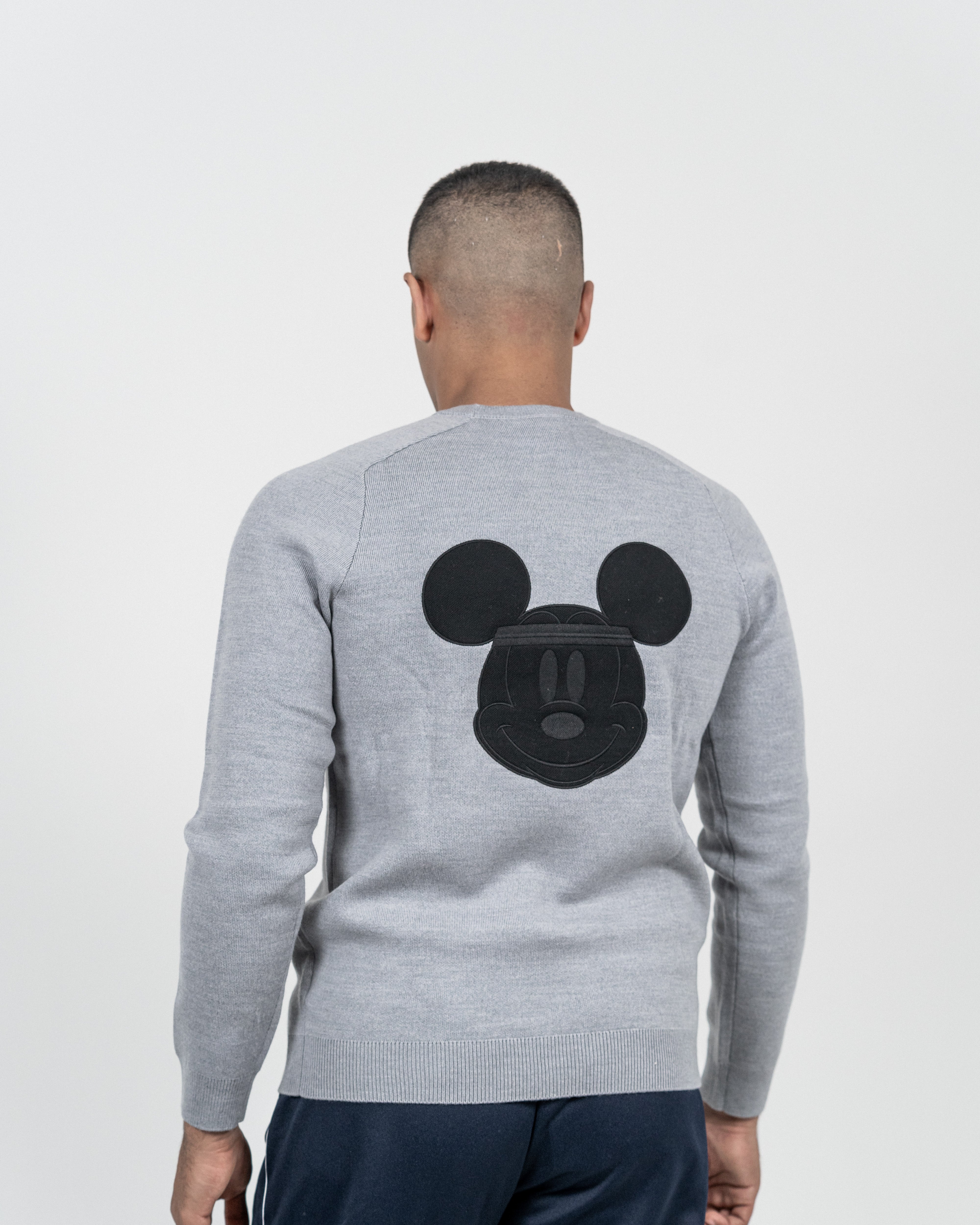 Lacoste Herre Mickey Mouse Sweatshirt Grå