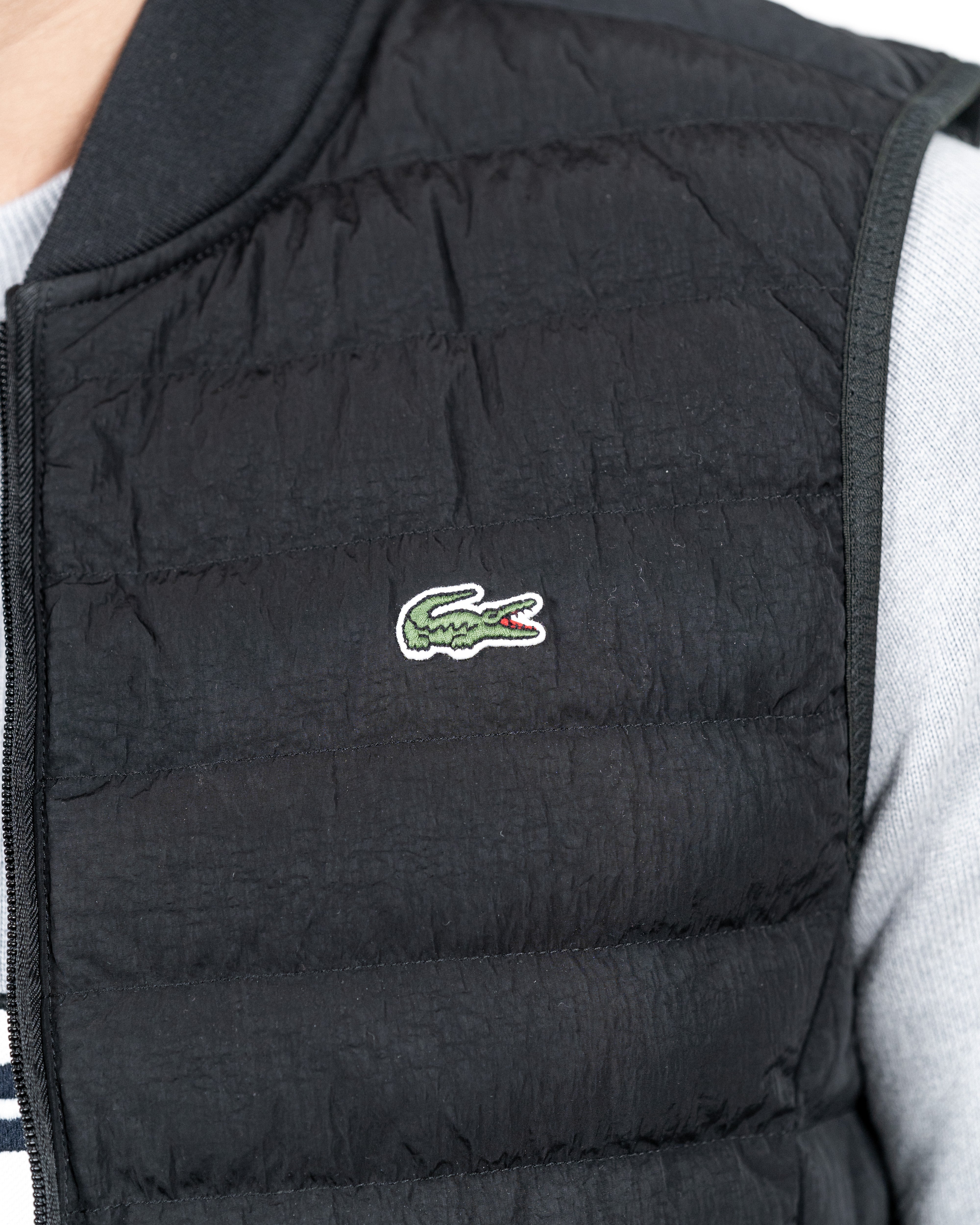 Lacoste Herre Vest Sort