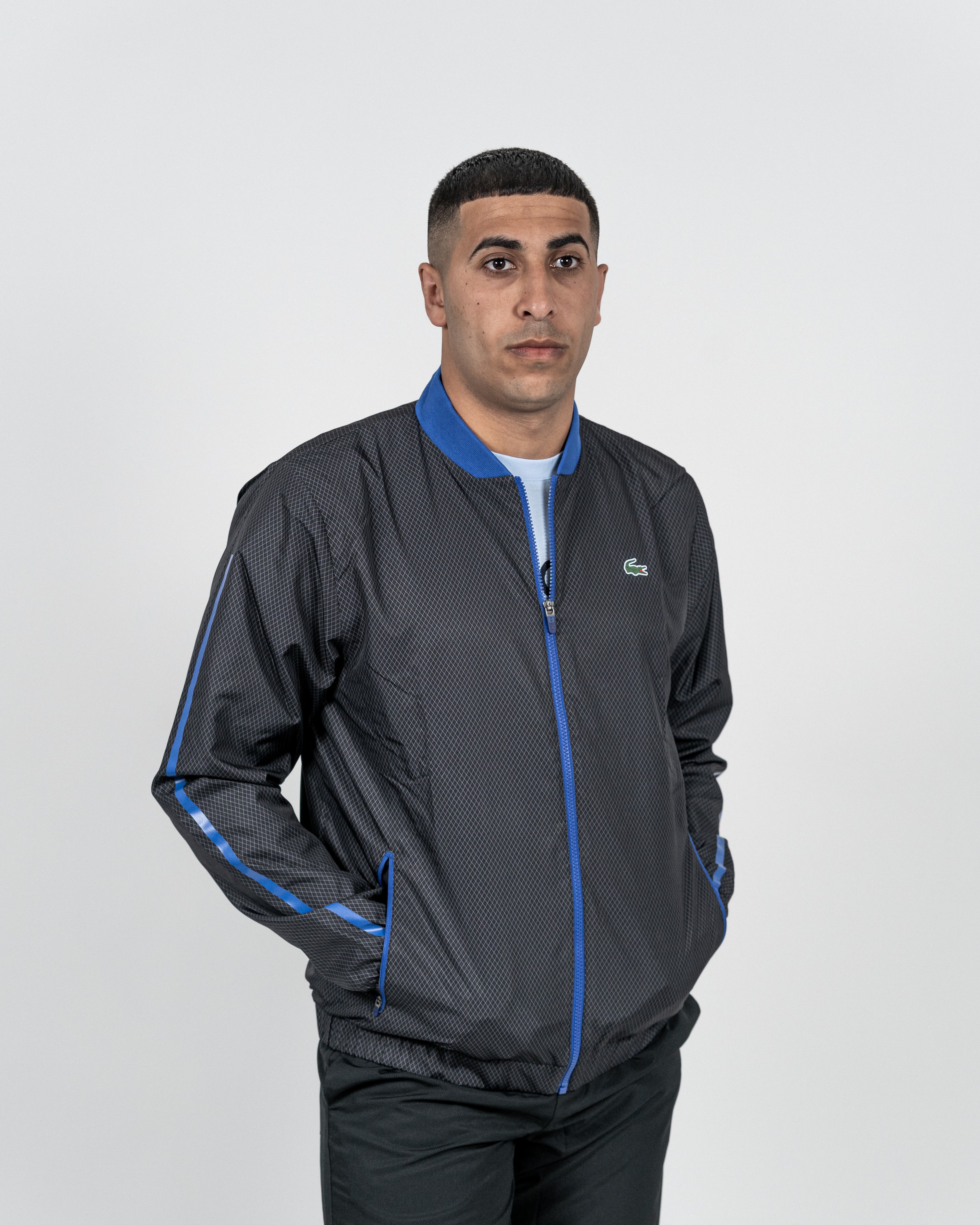 Lacoste Herre Træningsdragt Sort/Blå
