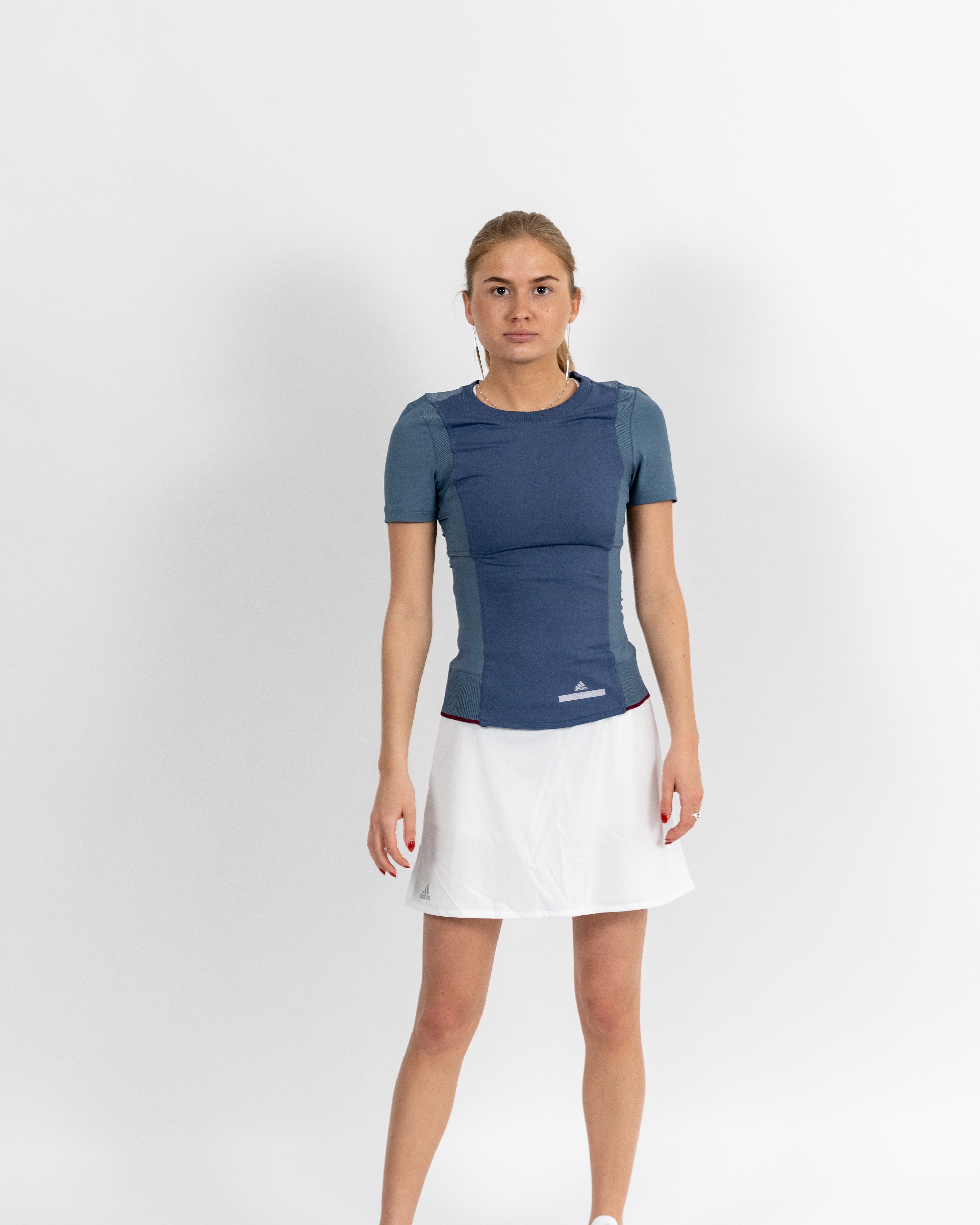 Stella McCartney Run Perf Tee Blå