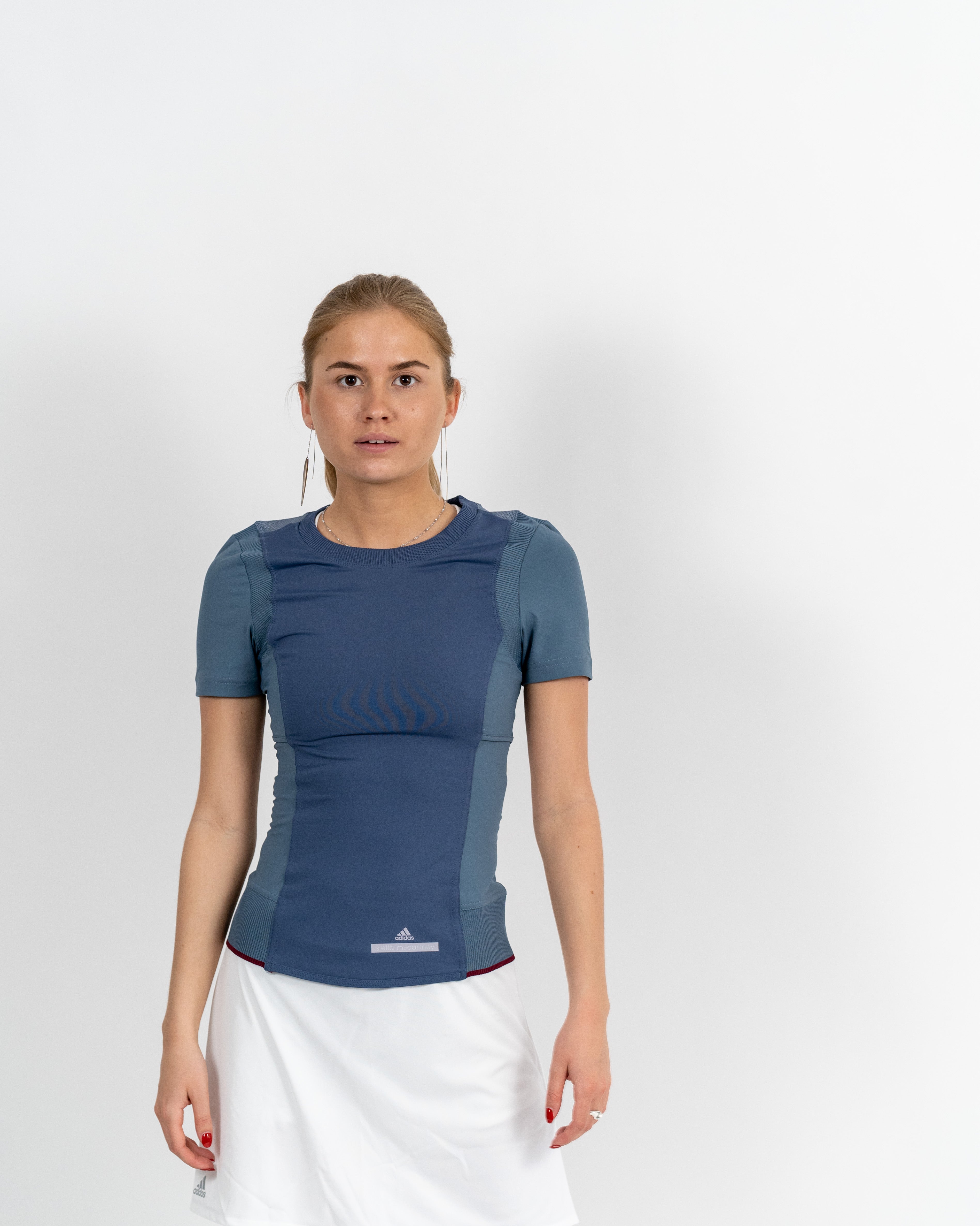 Stella McCartney Run Perf Tee Blå