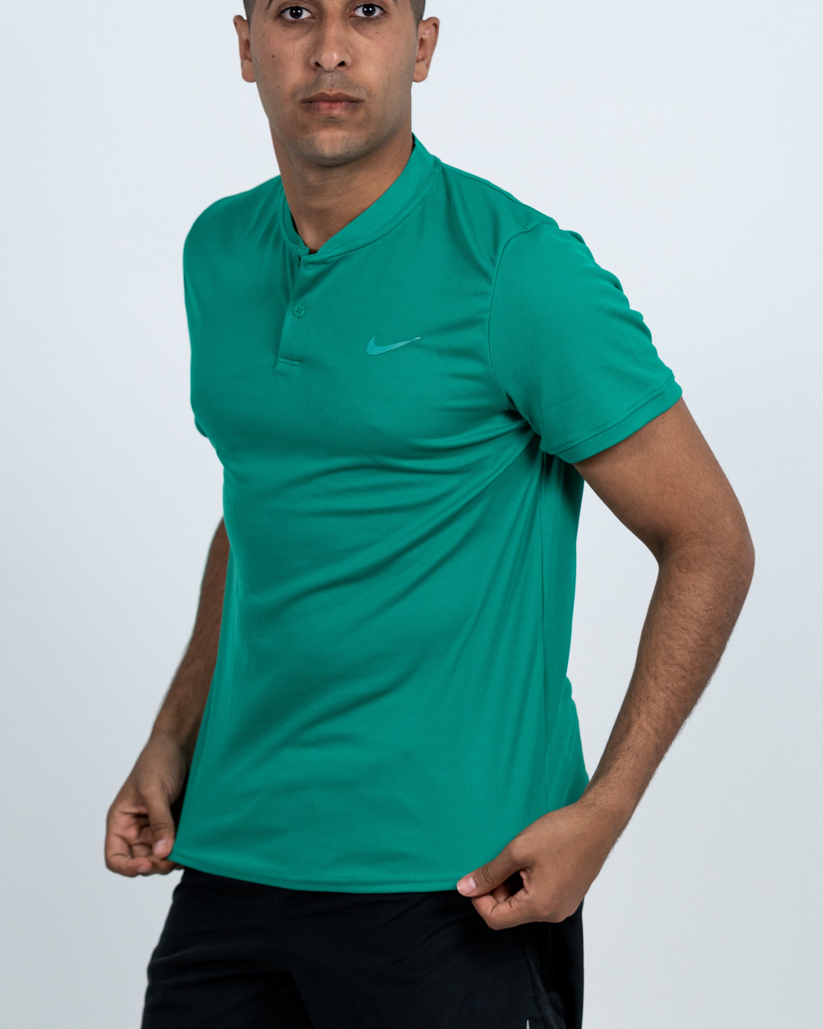 Nike Court Herre Dry Polo m/Kinakrave