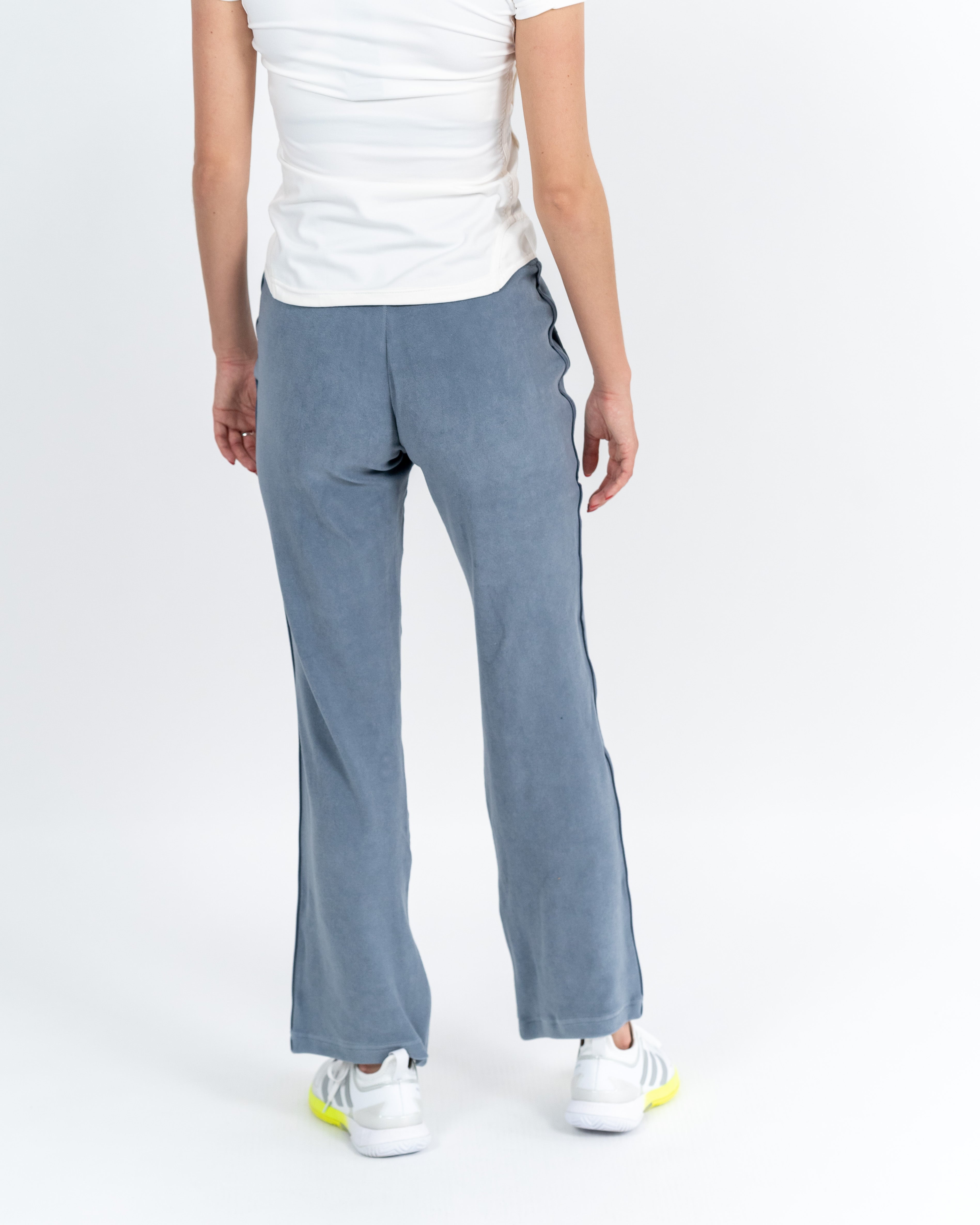 Nike Kvinde Træningsbuks Velour Grå