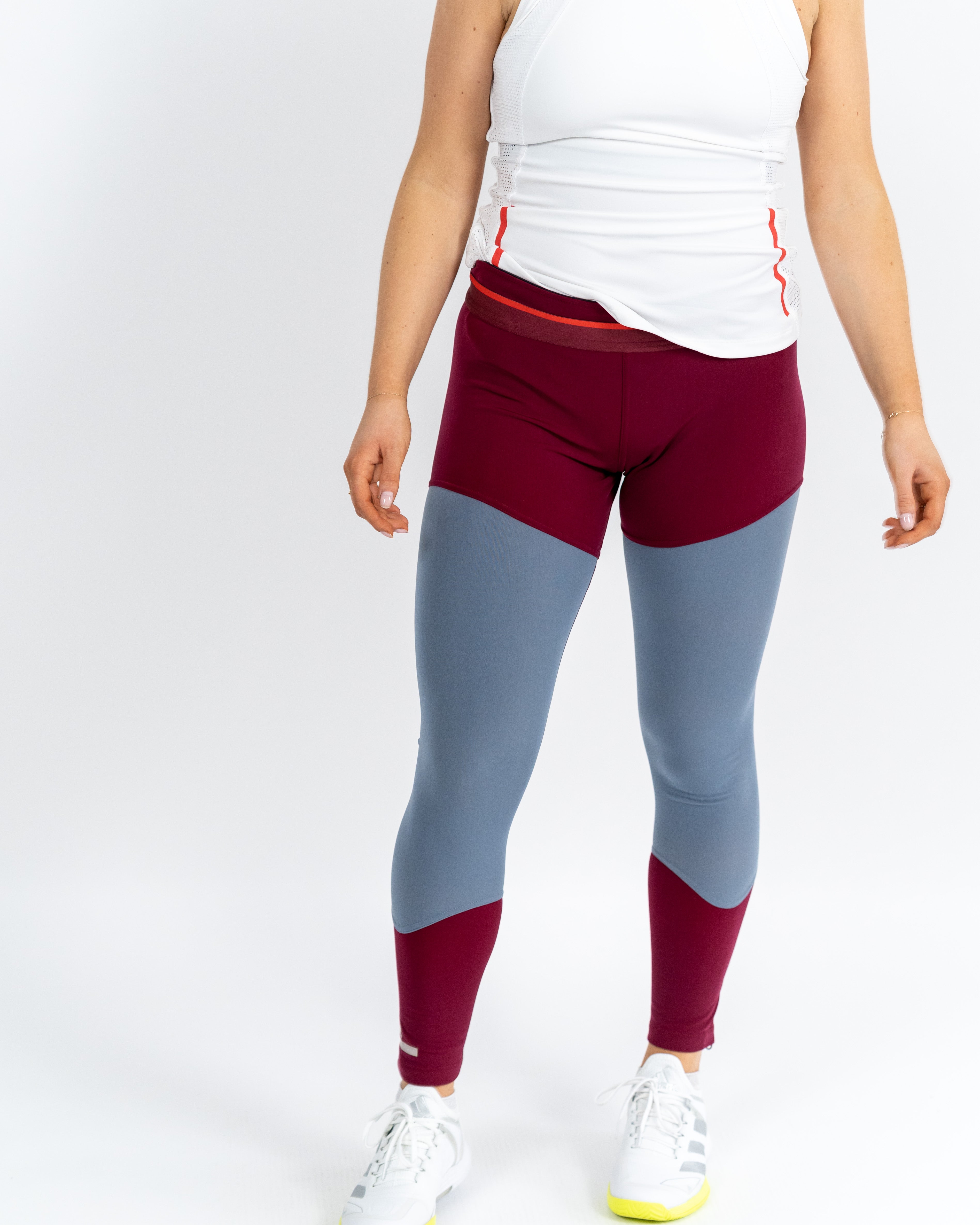 Stella McCartney CLMHT Longtight Bordeaux/Grå