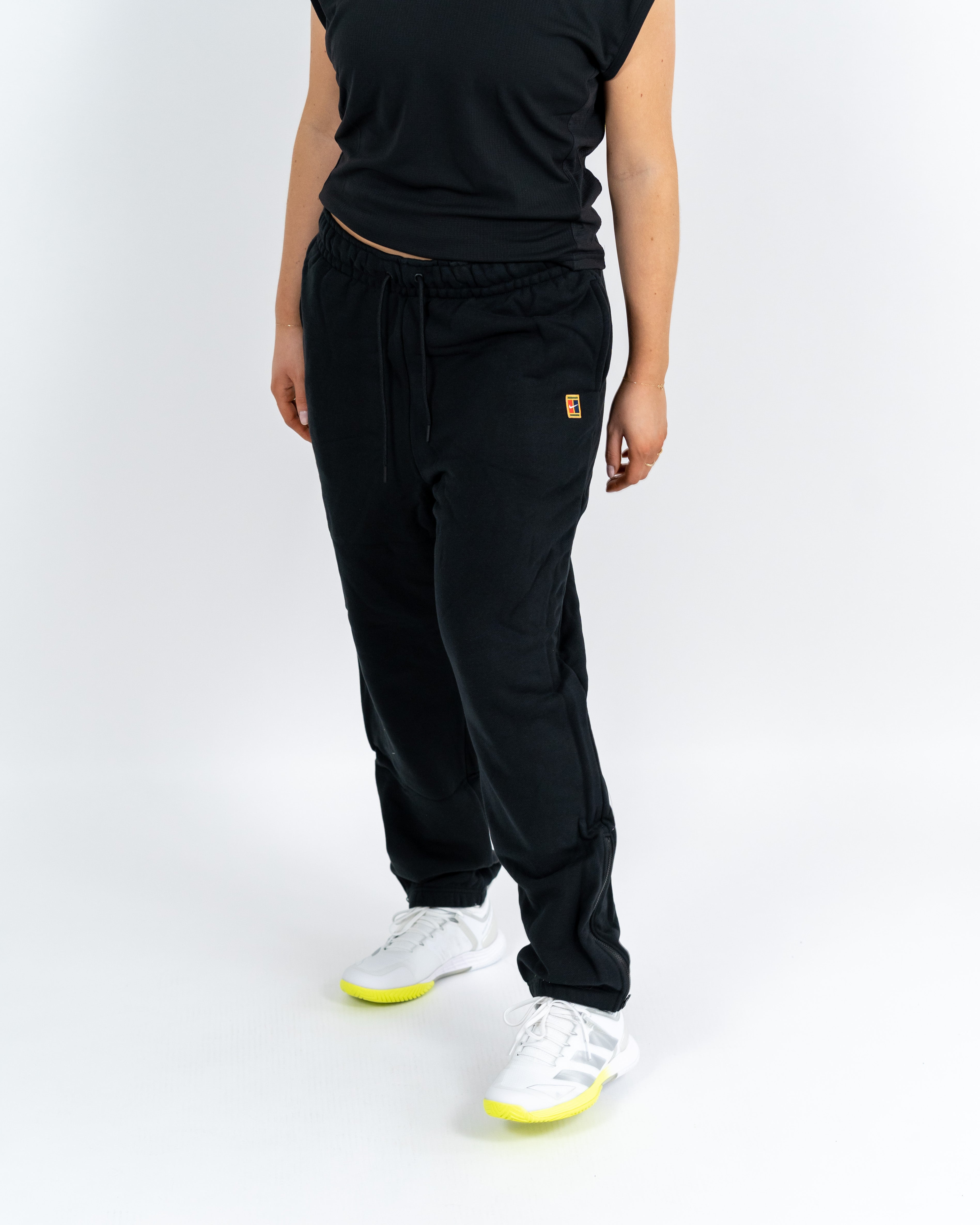 Nike Kvinde Fleece Pants Sort