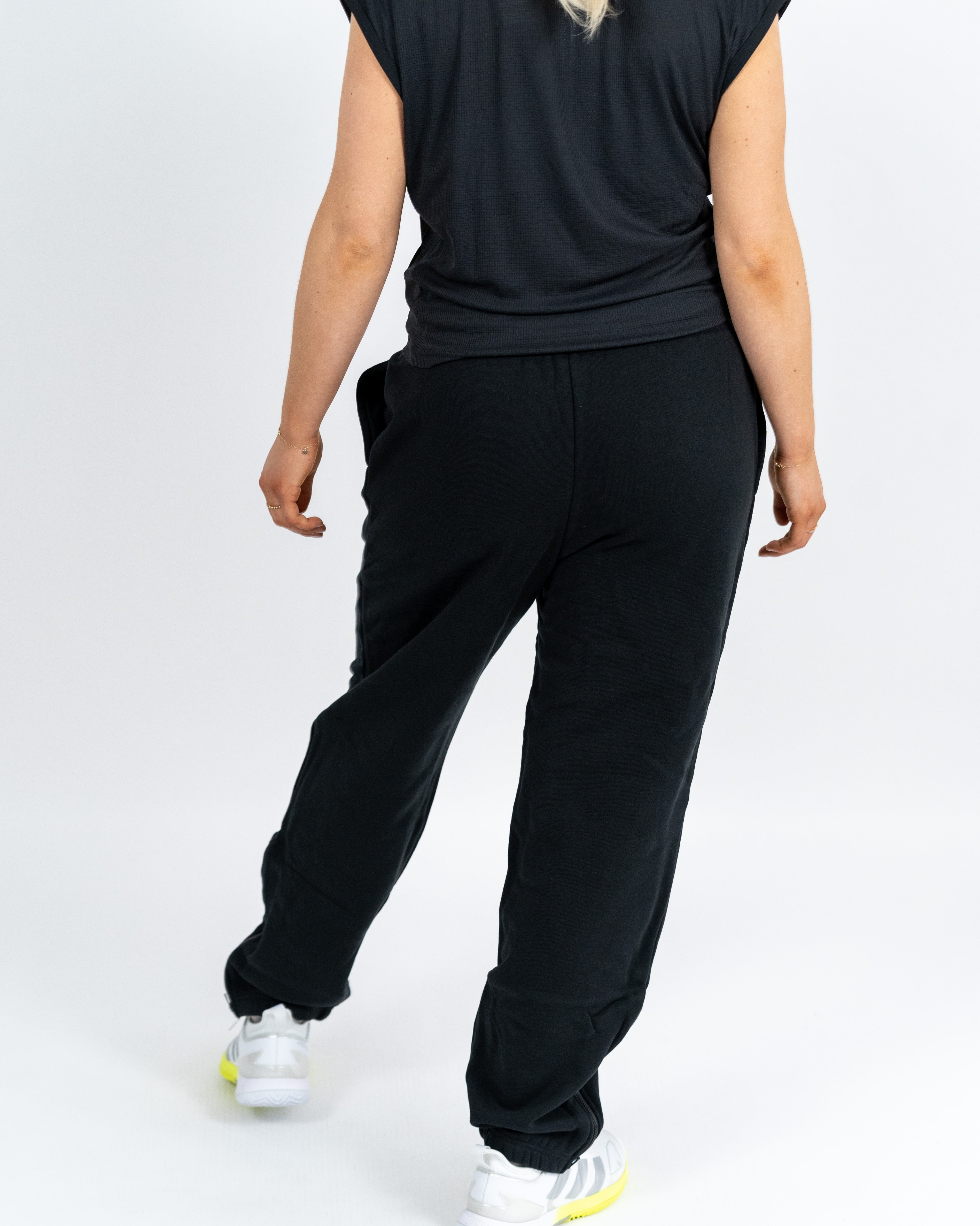 Nike Kvinde Fleece Pants Sort