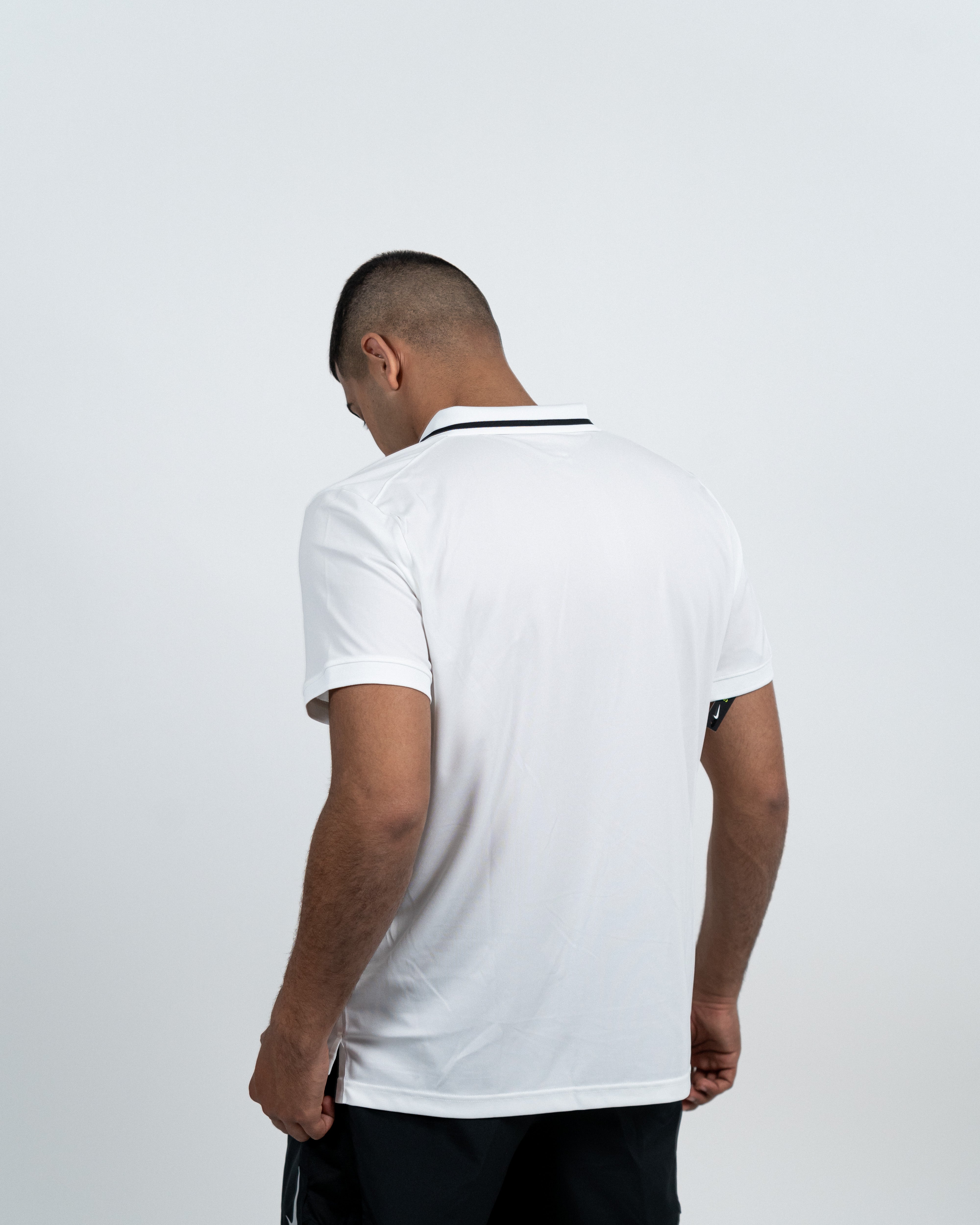 Nike Herre NKCT Dry Polo Hvid