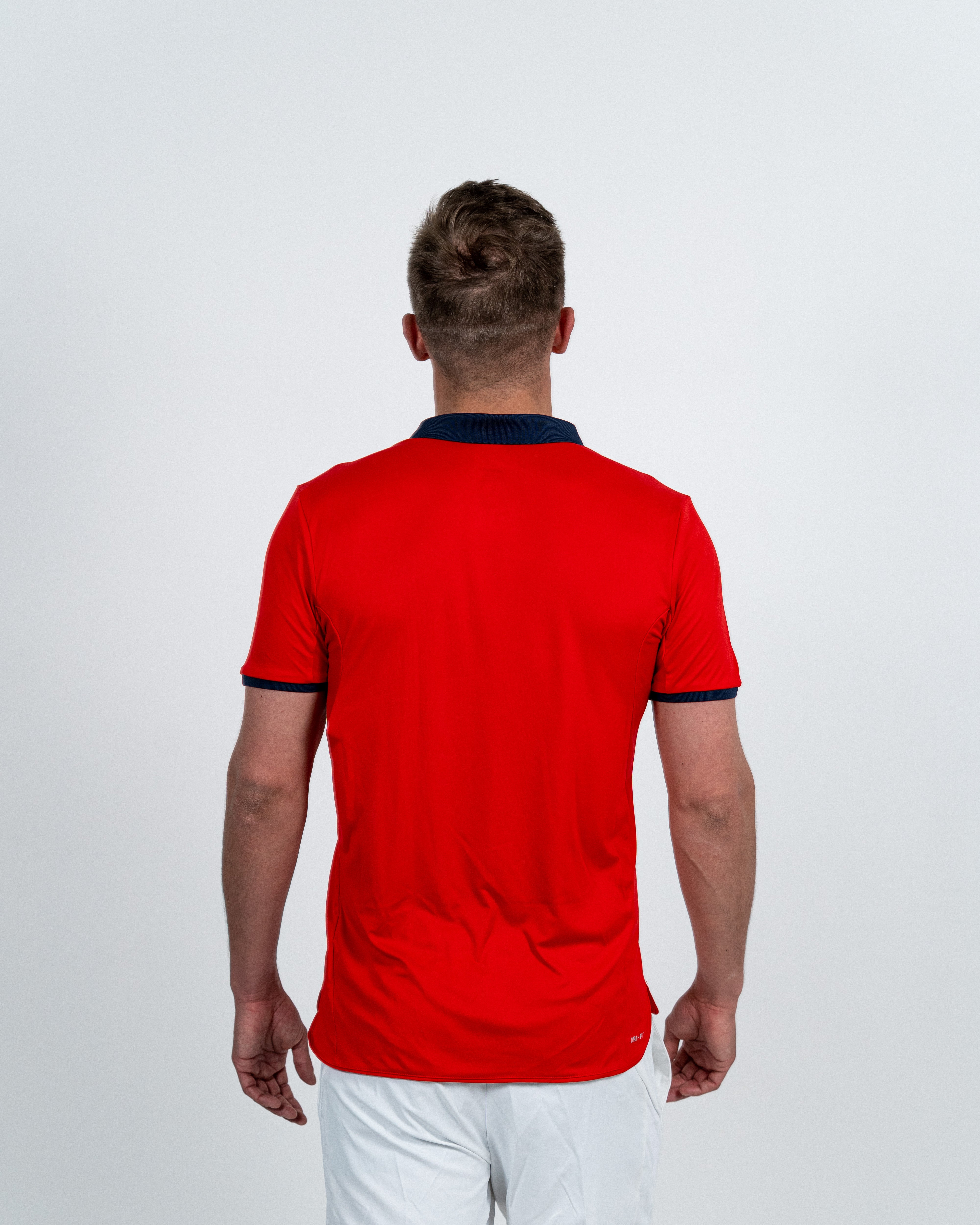 Nike Herre Advantage Solid Polo Rød/Sort