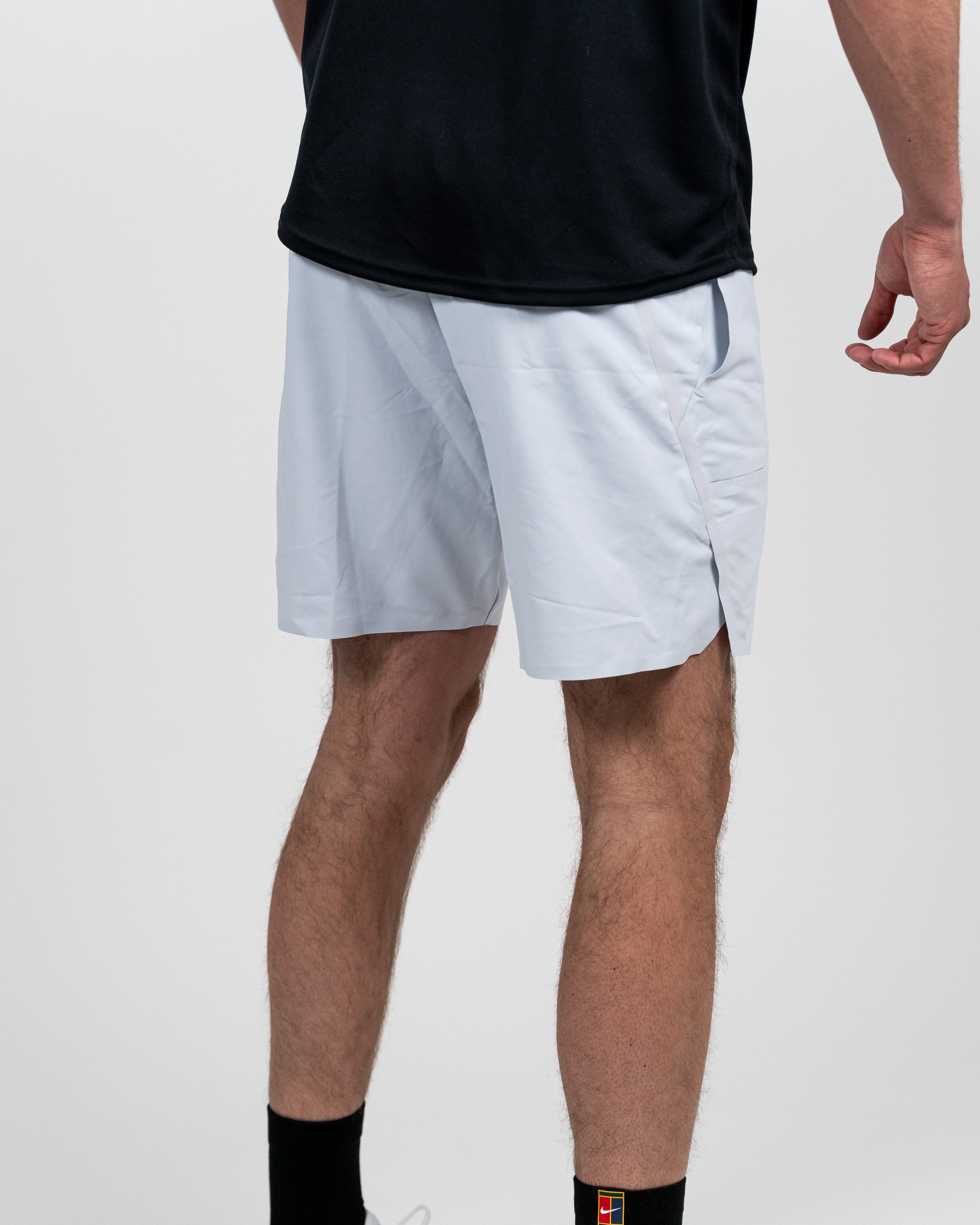 Nike Court Flex Ace 7" Lysegrå