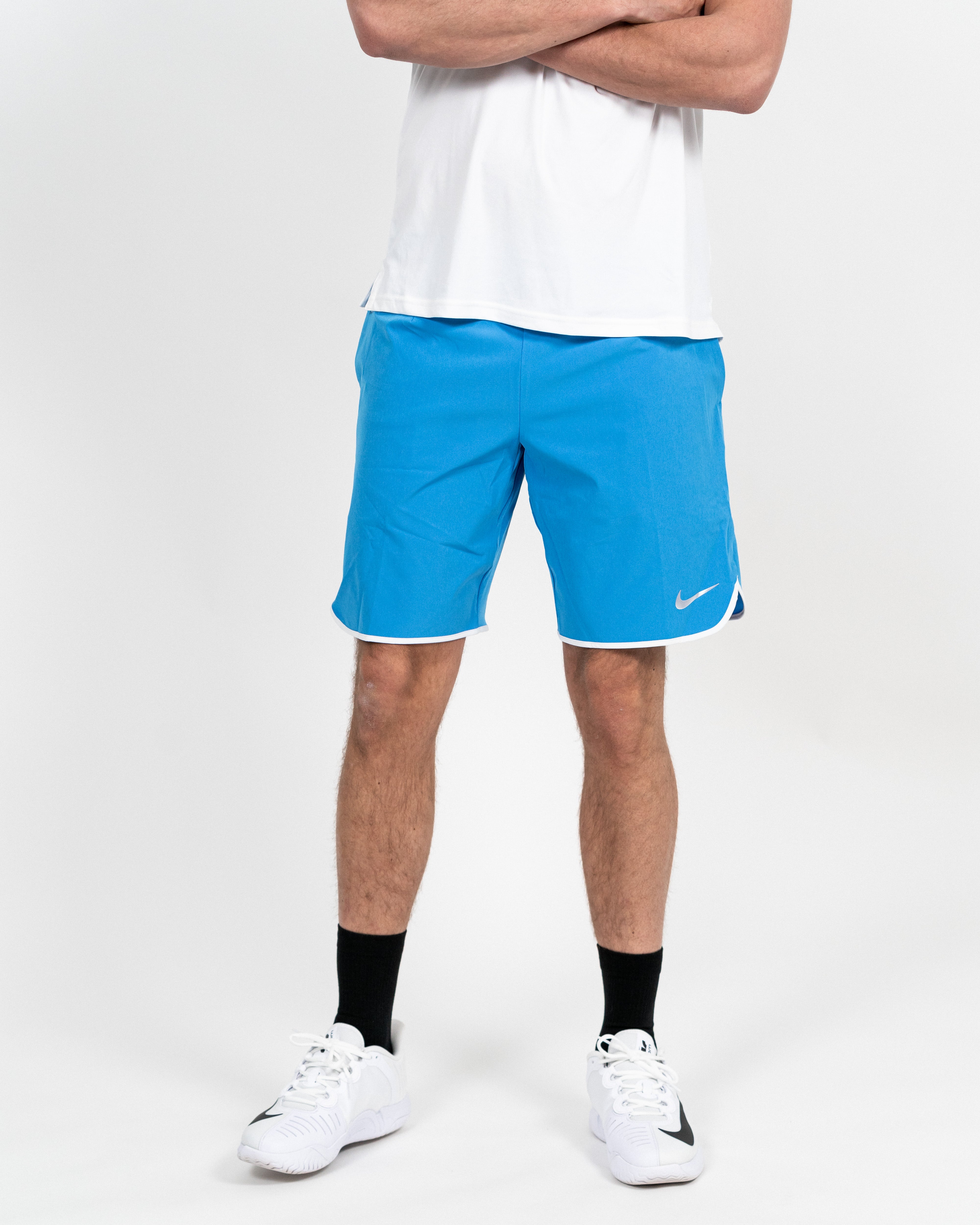 Nike Court Flex 9" Short Blå