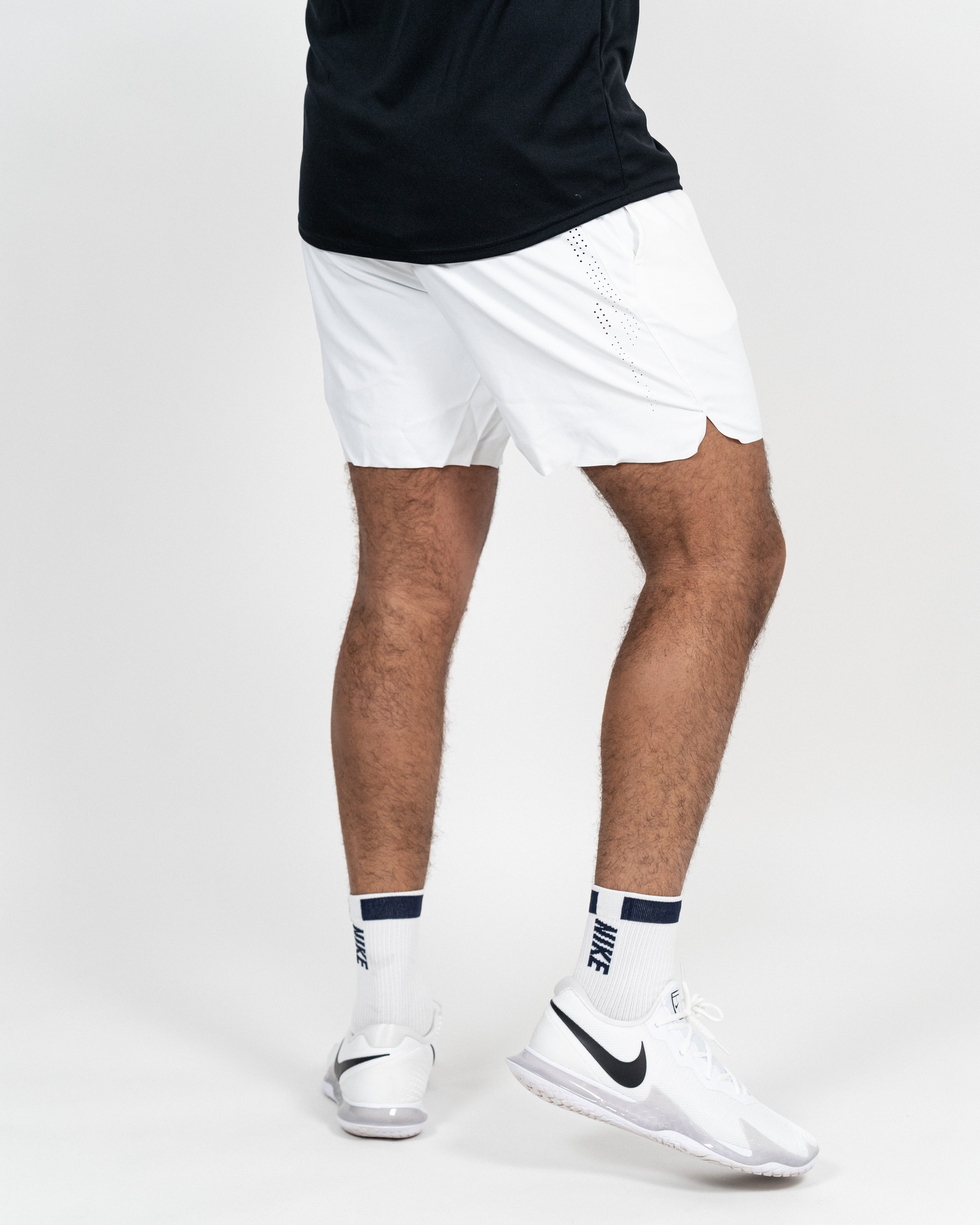 Nike FLEX Ace Short 7" Hvid