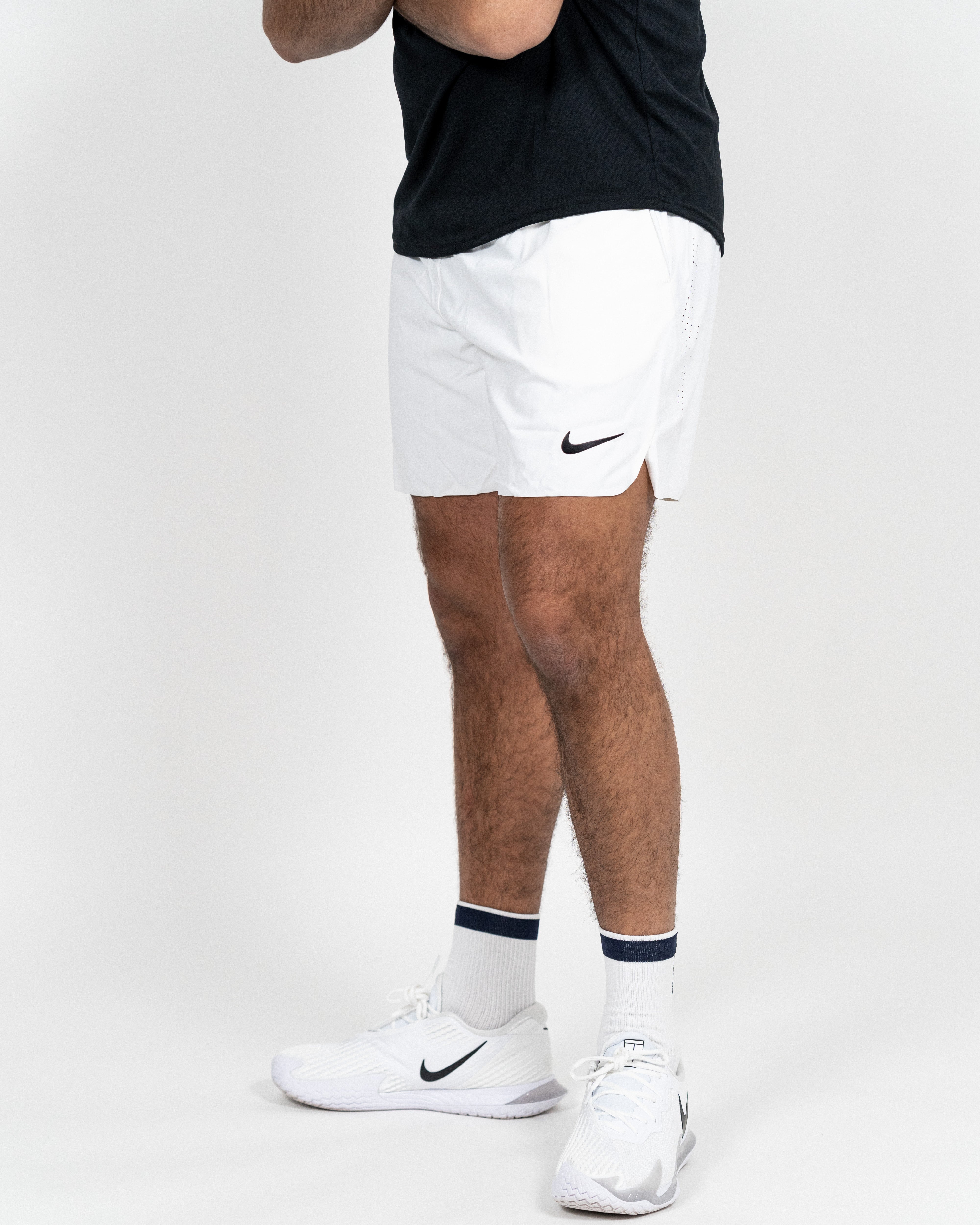 Nike FLEX Ace Short 7" Hvid