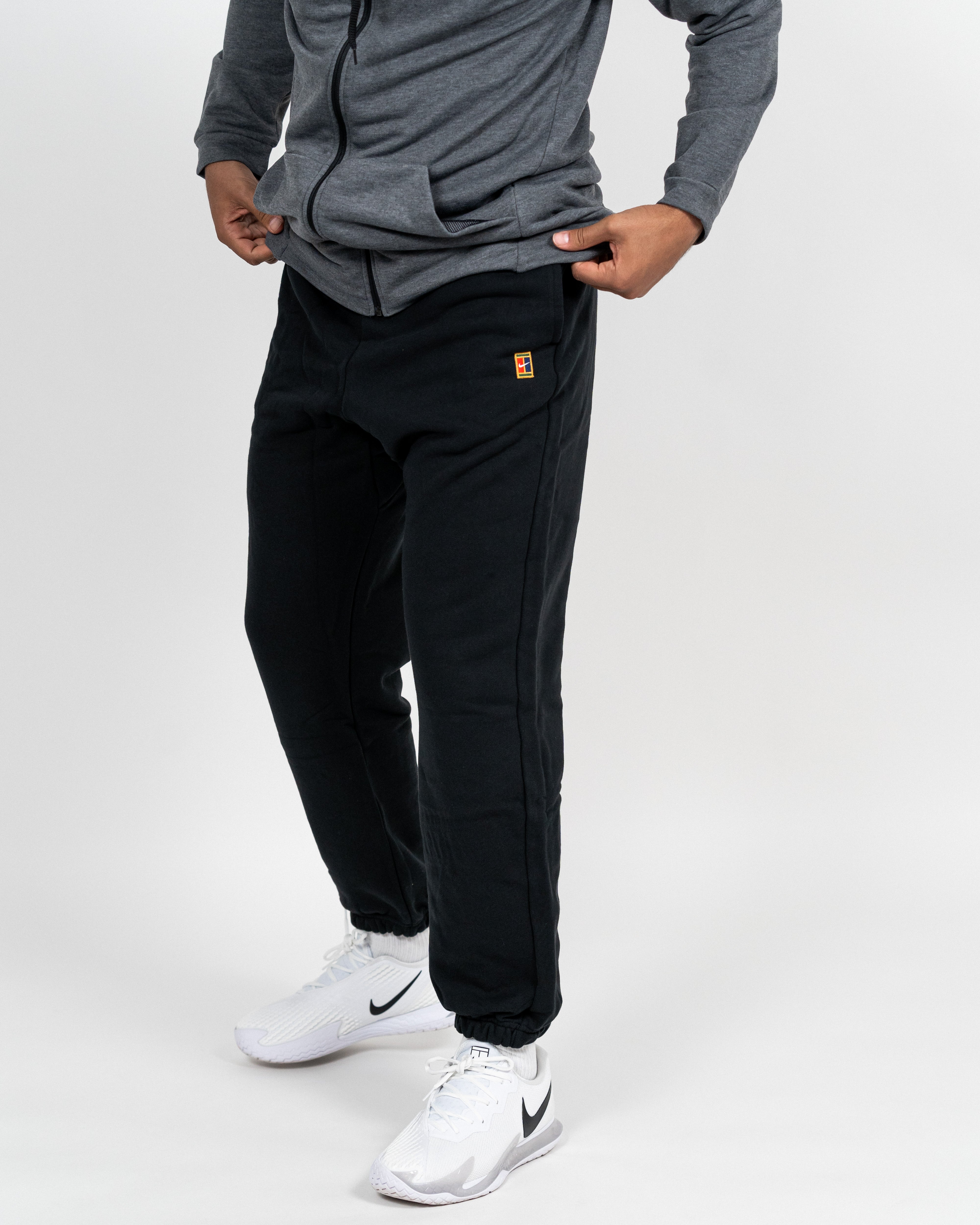 Nike Herre Court Flc Bukser Sort