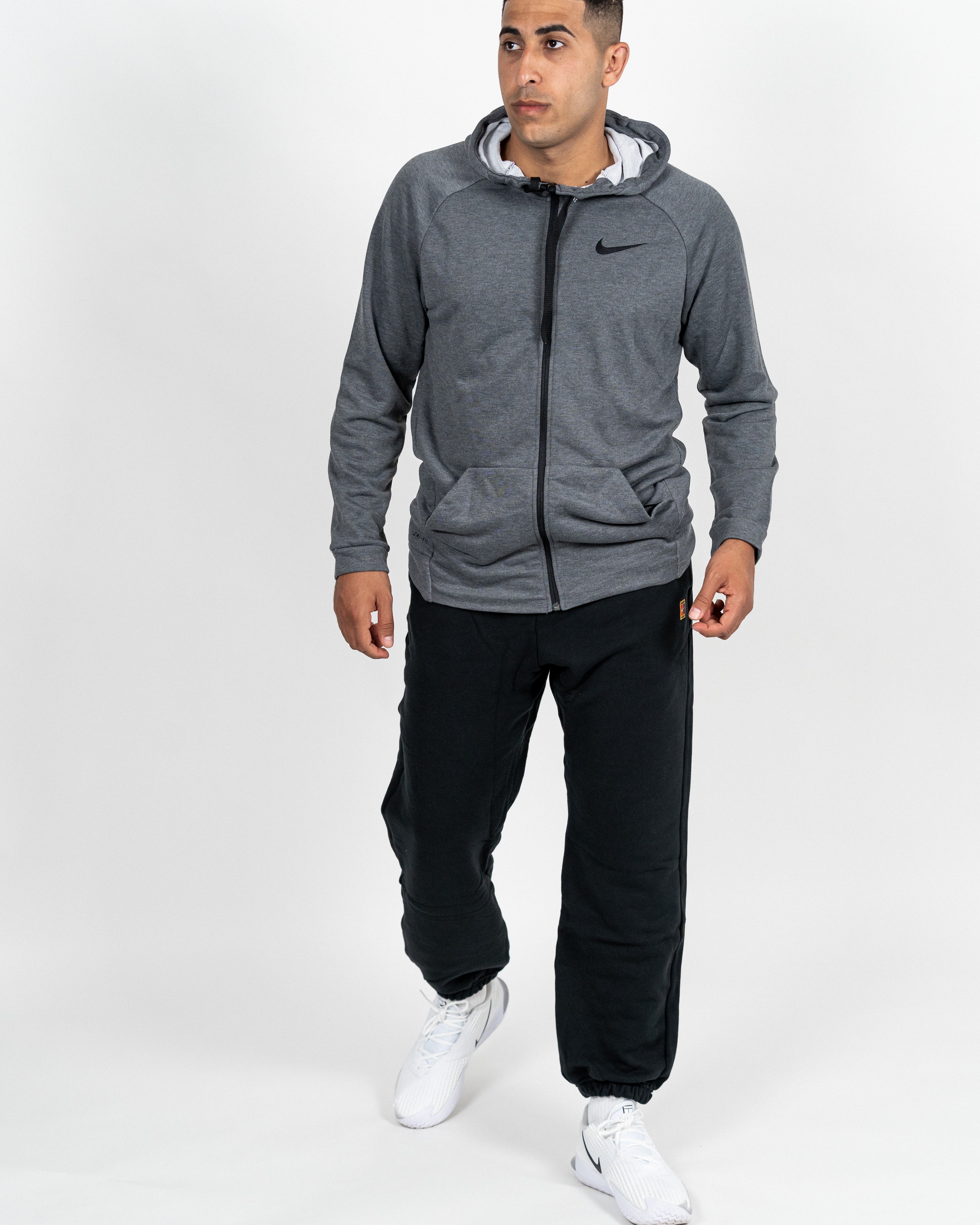 Nike Herre Court Flc Bukser Sort