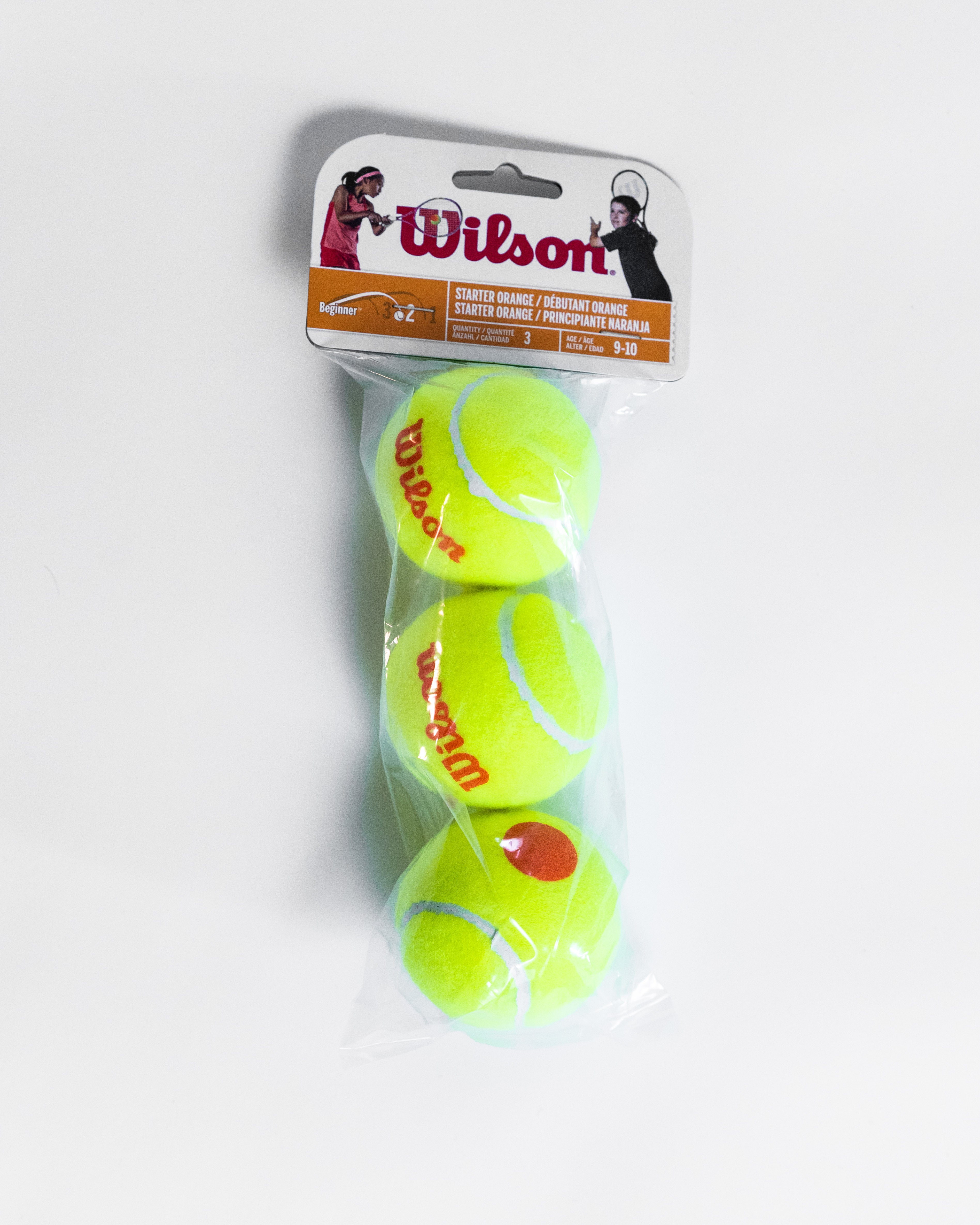 Wilson Starter Orange Stage 2 Tennisbolde 3 Pack
