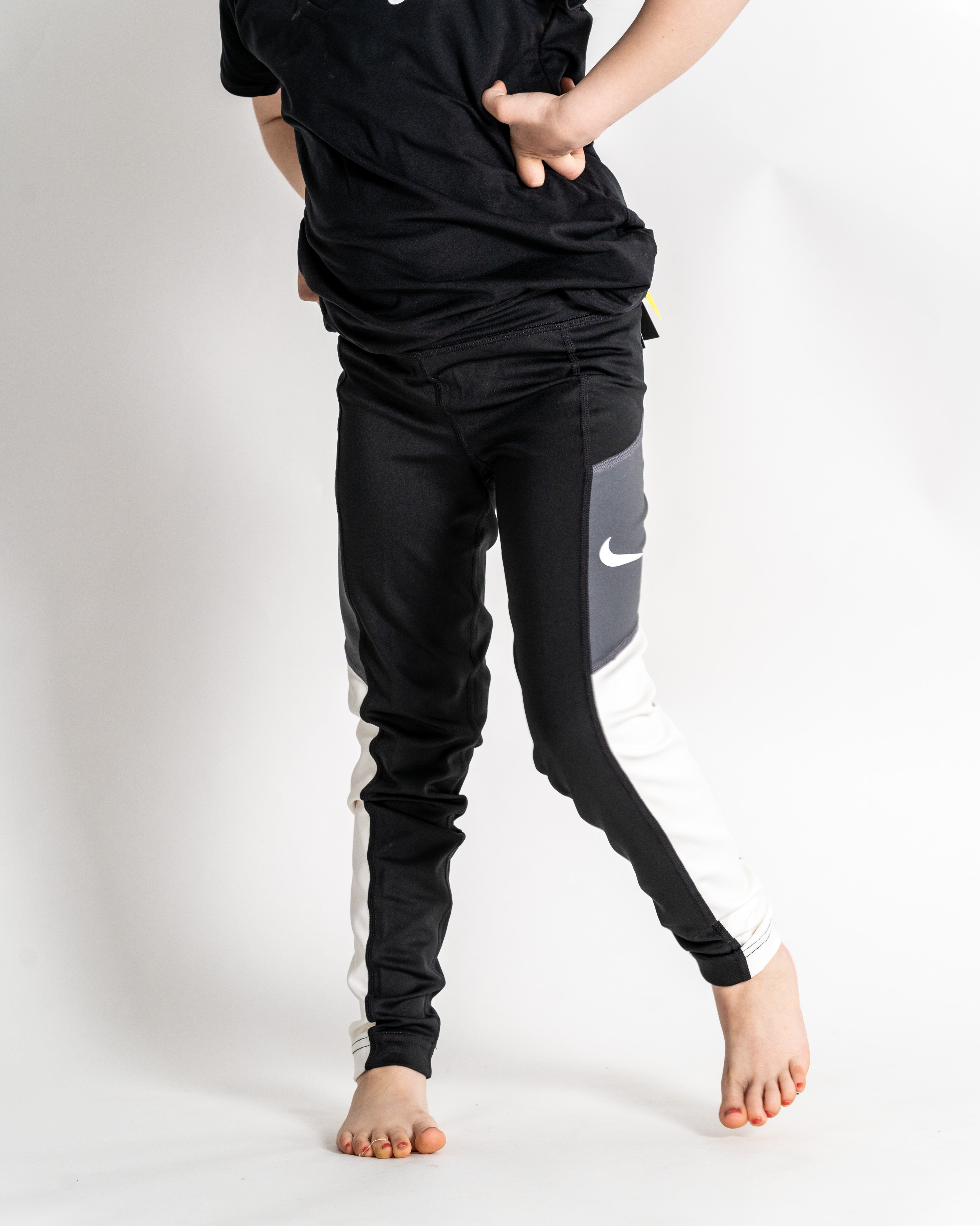 Nike Pige Trophy Lange Tights Sort