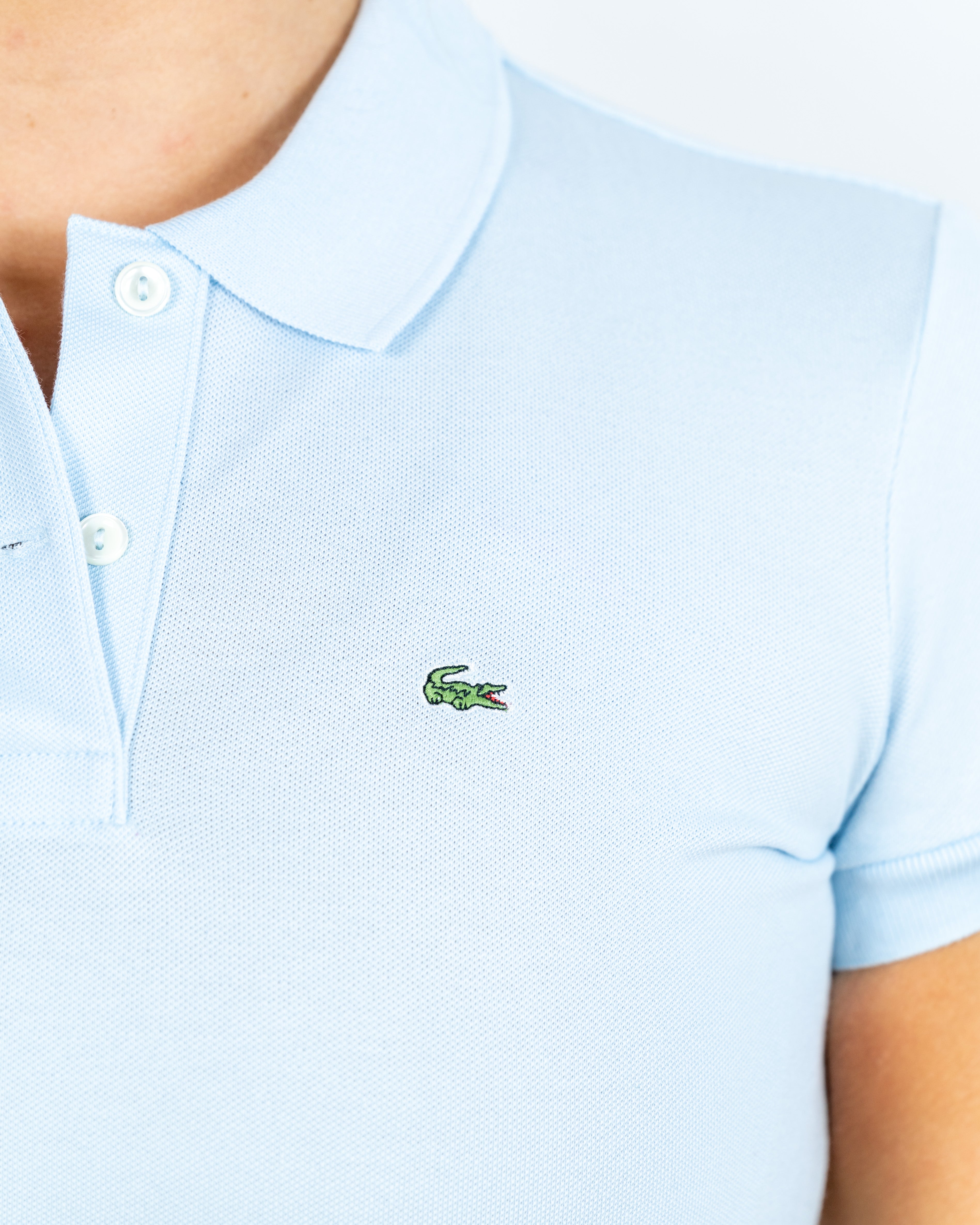 Lacoste Kvinde Polo Lyseblå