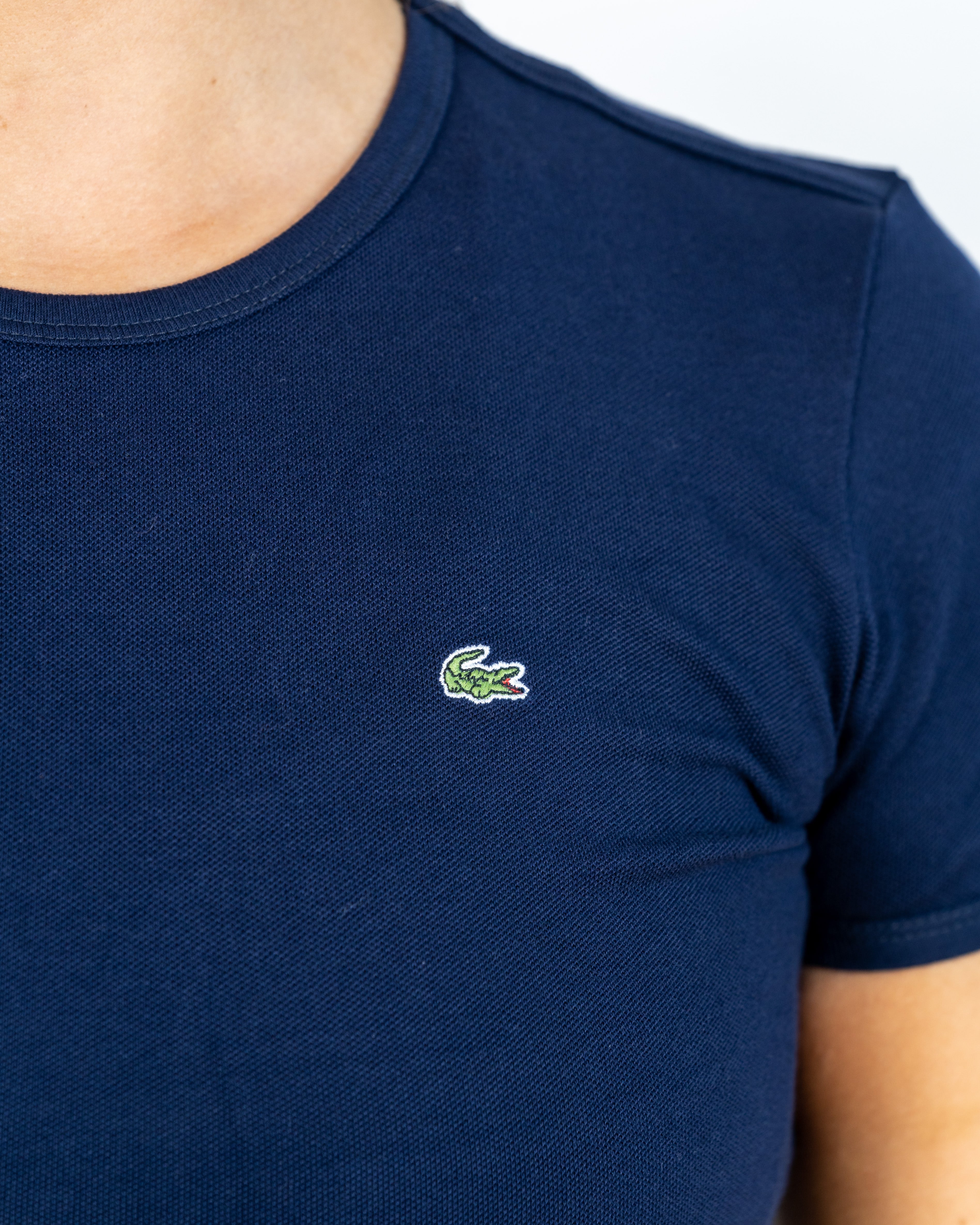 Lacoste Kvinde T-shirt Marineblå