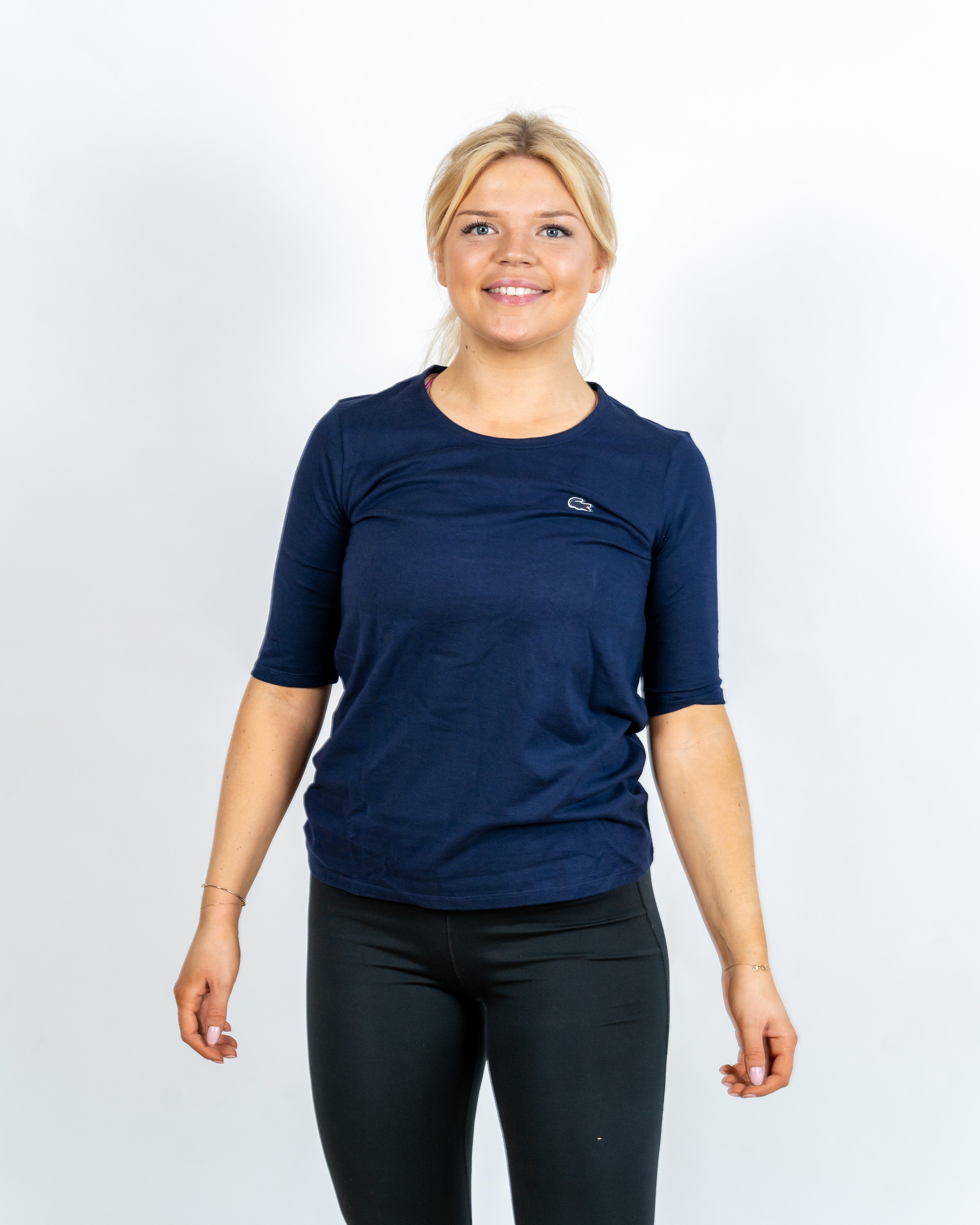Lacoste Kvinde Bluse Marineblå