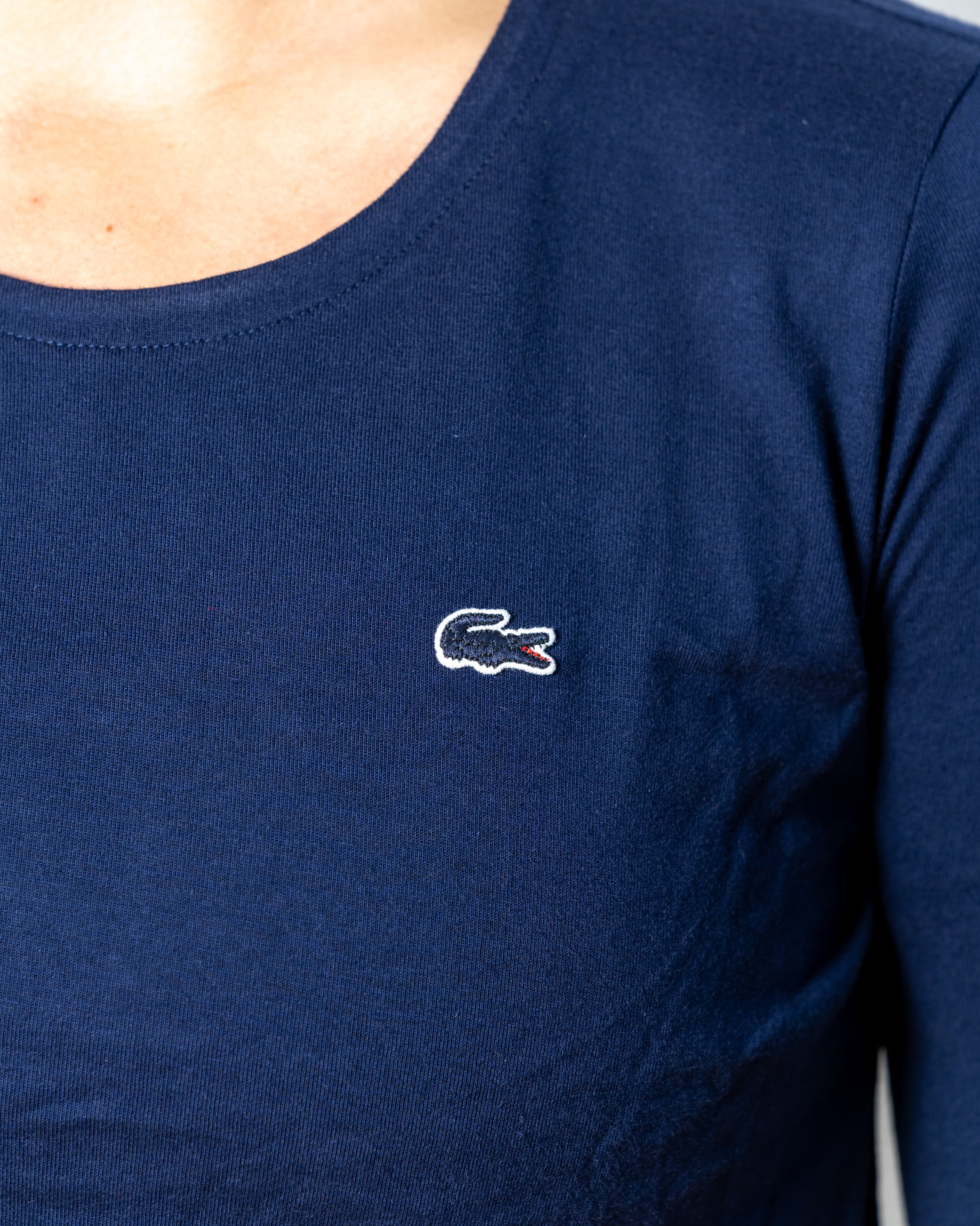 Lacoste Kvinde Bluse Marineblå