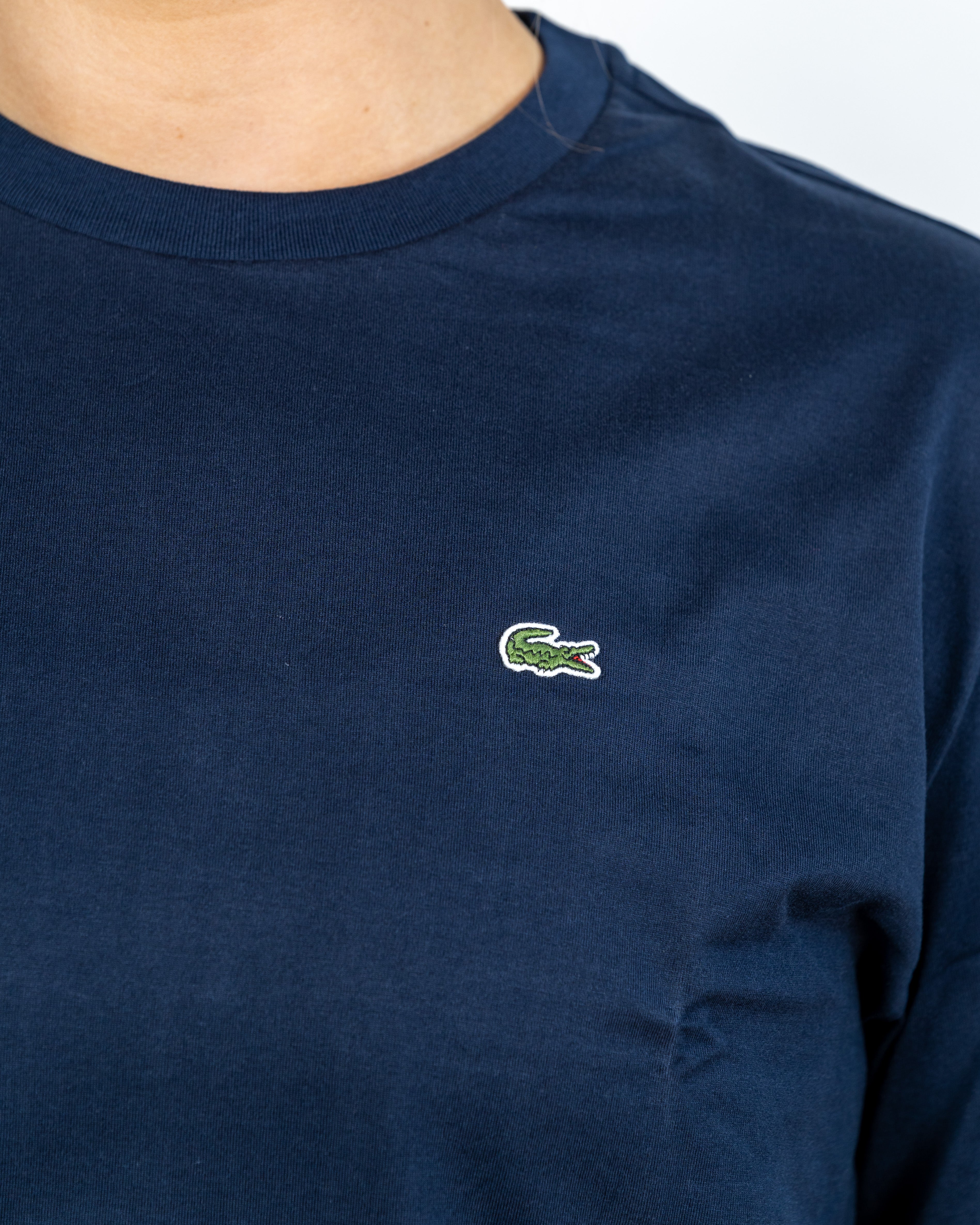 Lacoste Kvinde T-shirt Marineblå