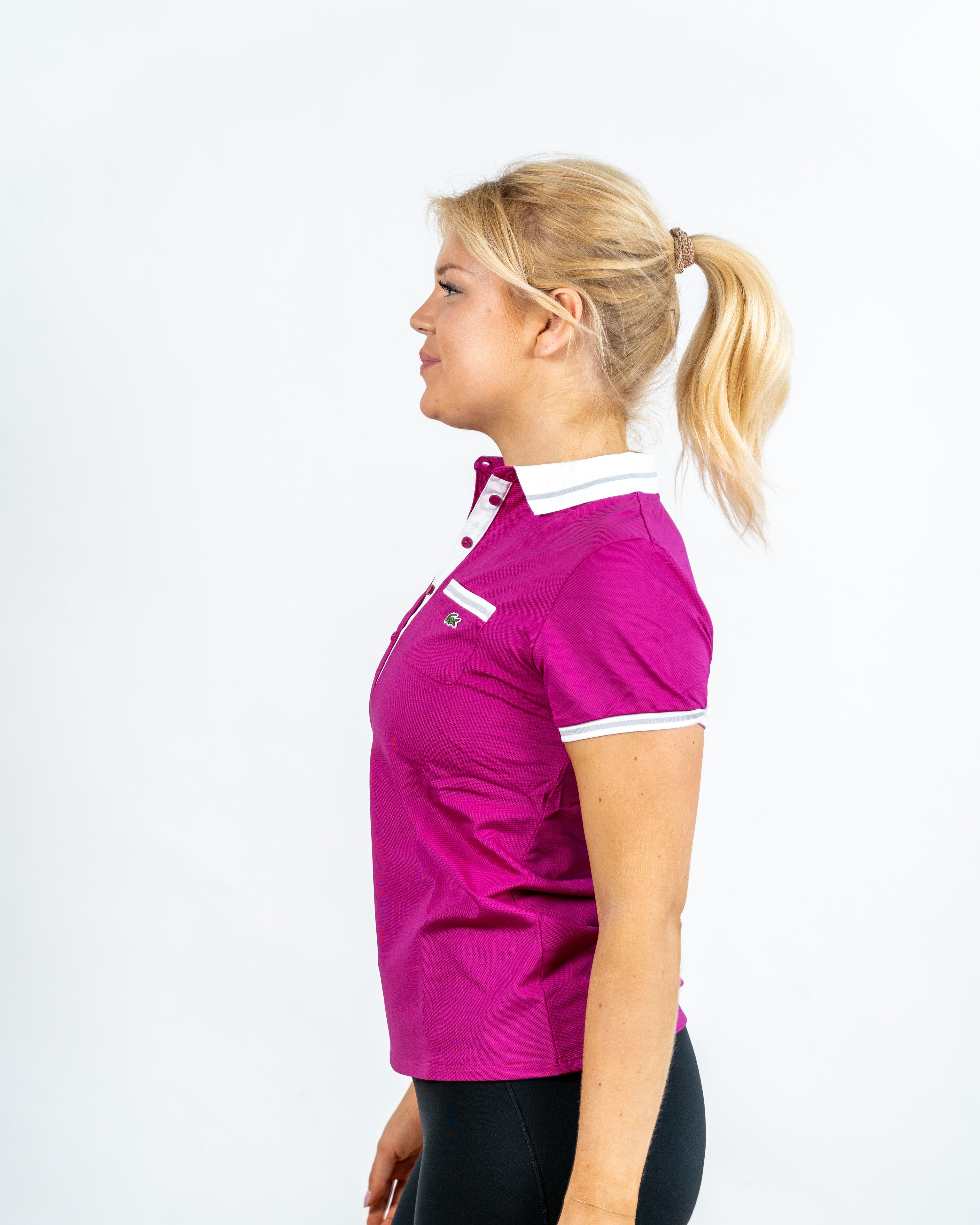 Lacoste Kvinde Polo Pink