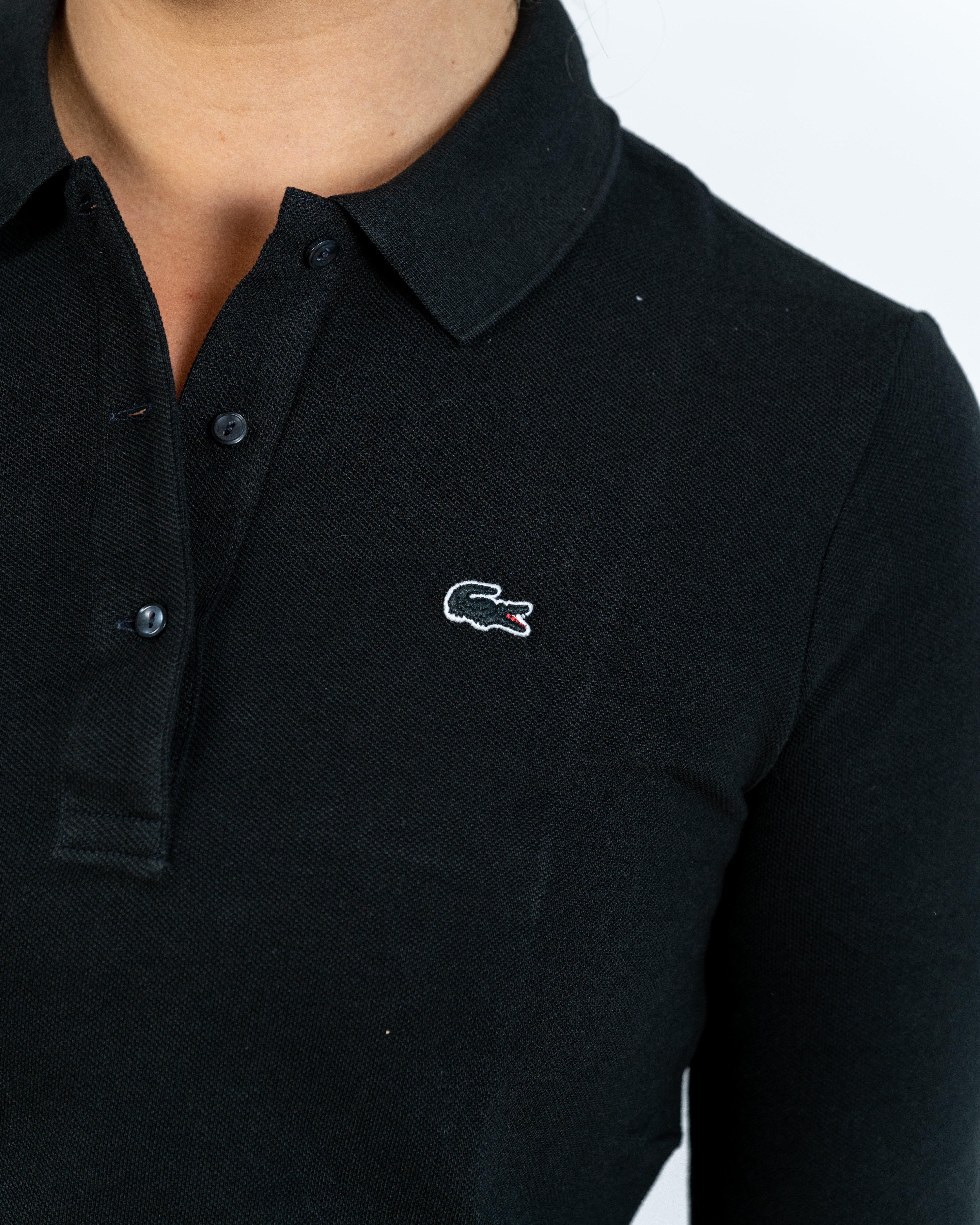 Lacoste Kvinde Langærmet Polo