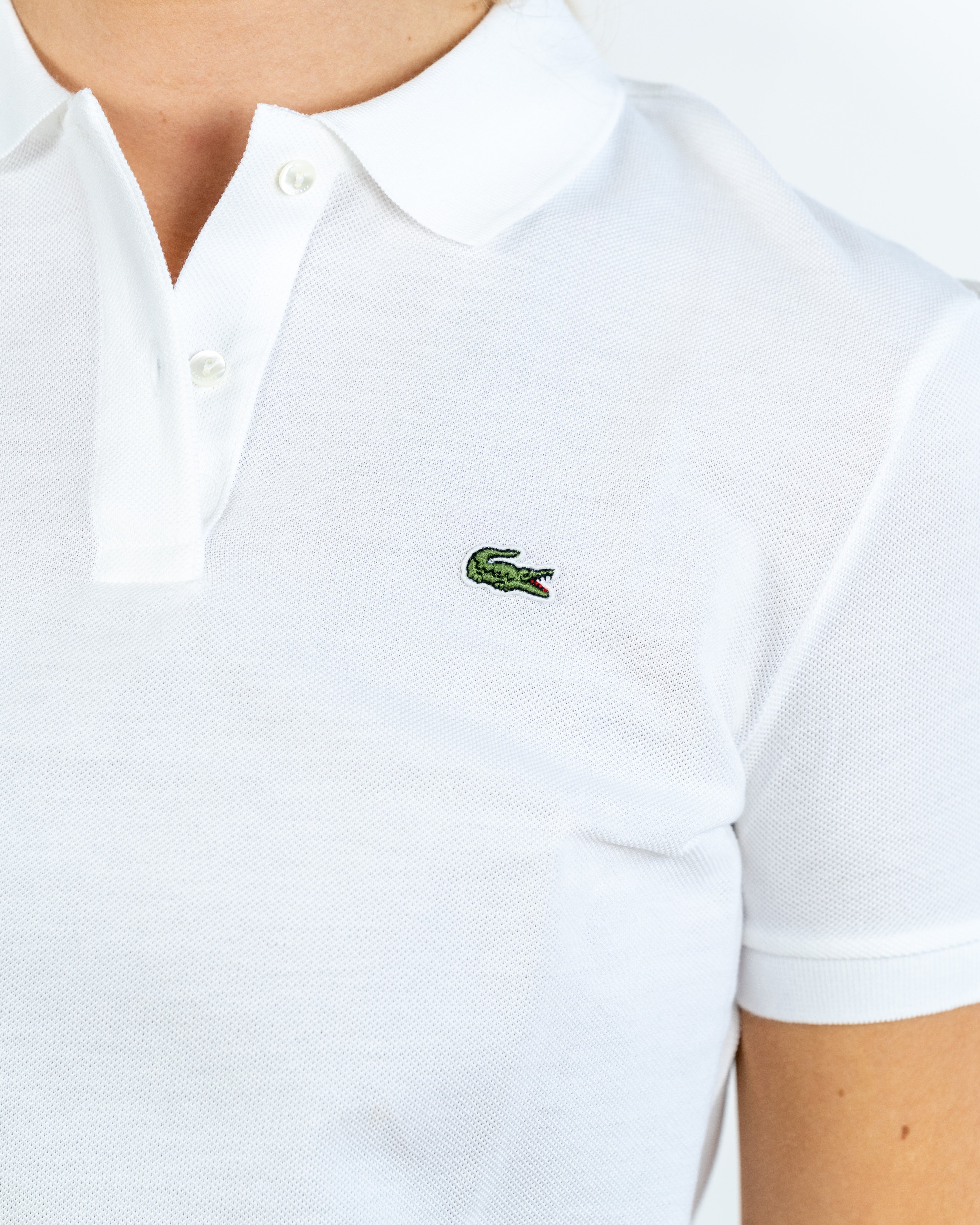 Lacoste Kvinde Pique Hvid