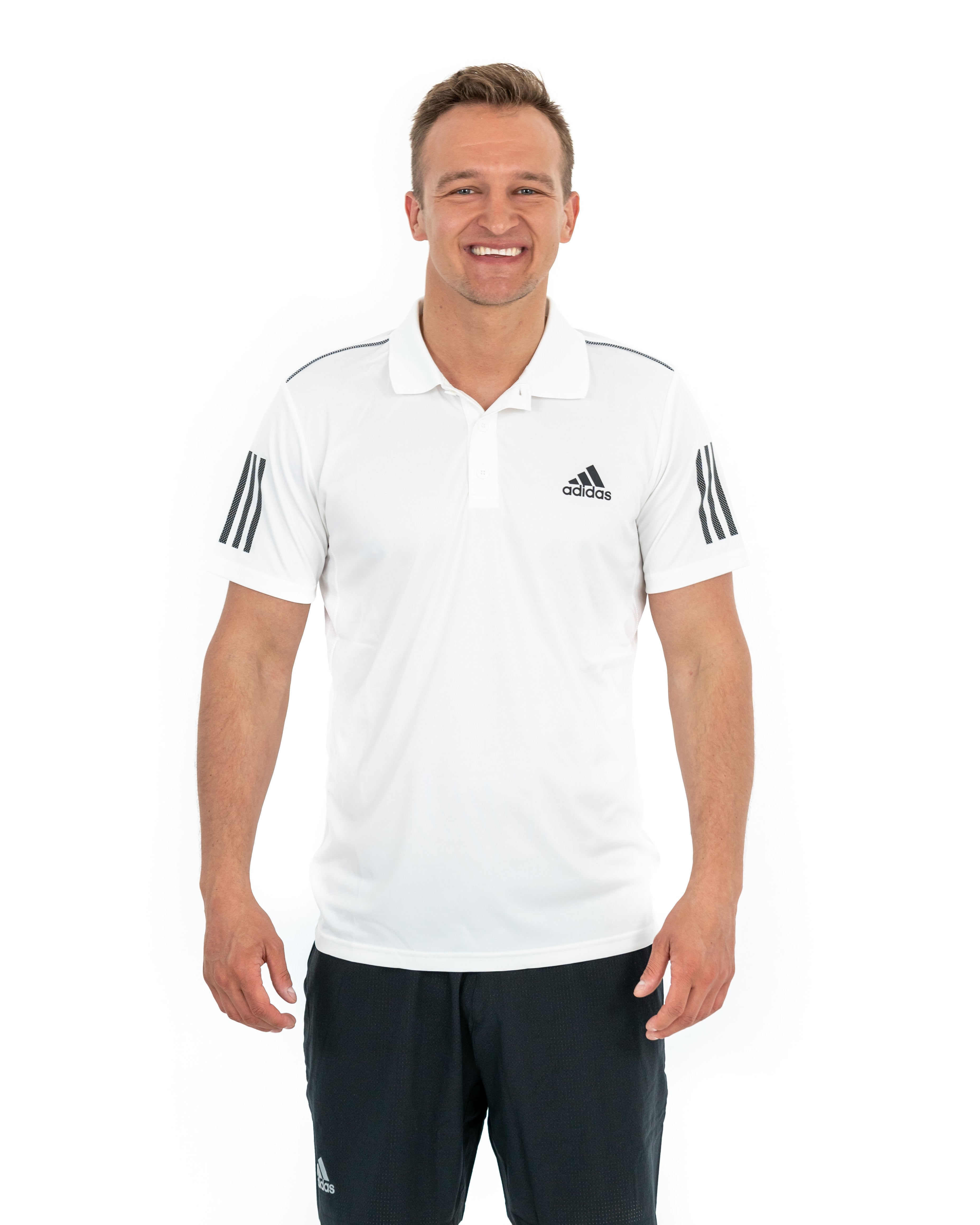 Adidas Herre Club 3STR Polo