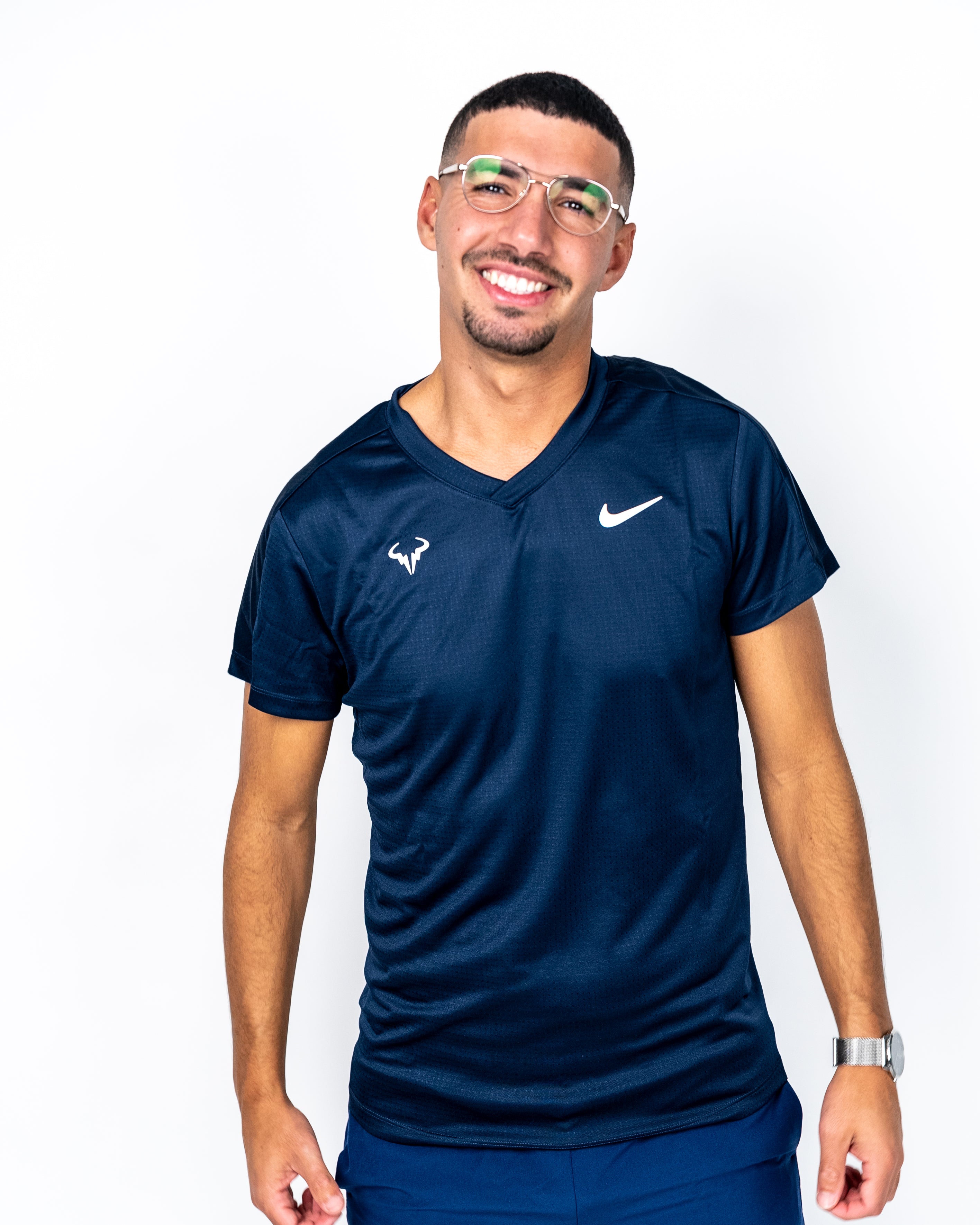 NikeCourt Mens Rafa Dri-FIT Challenger Top SS