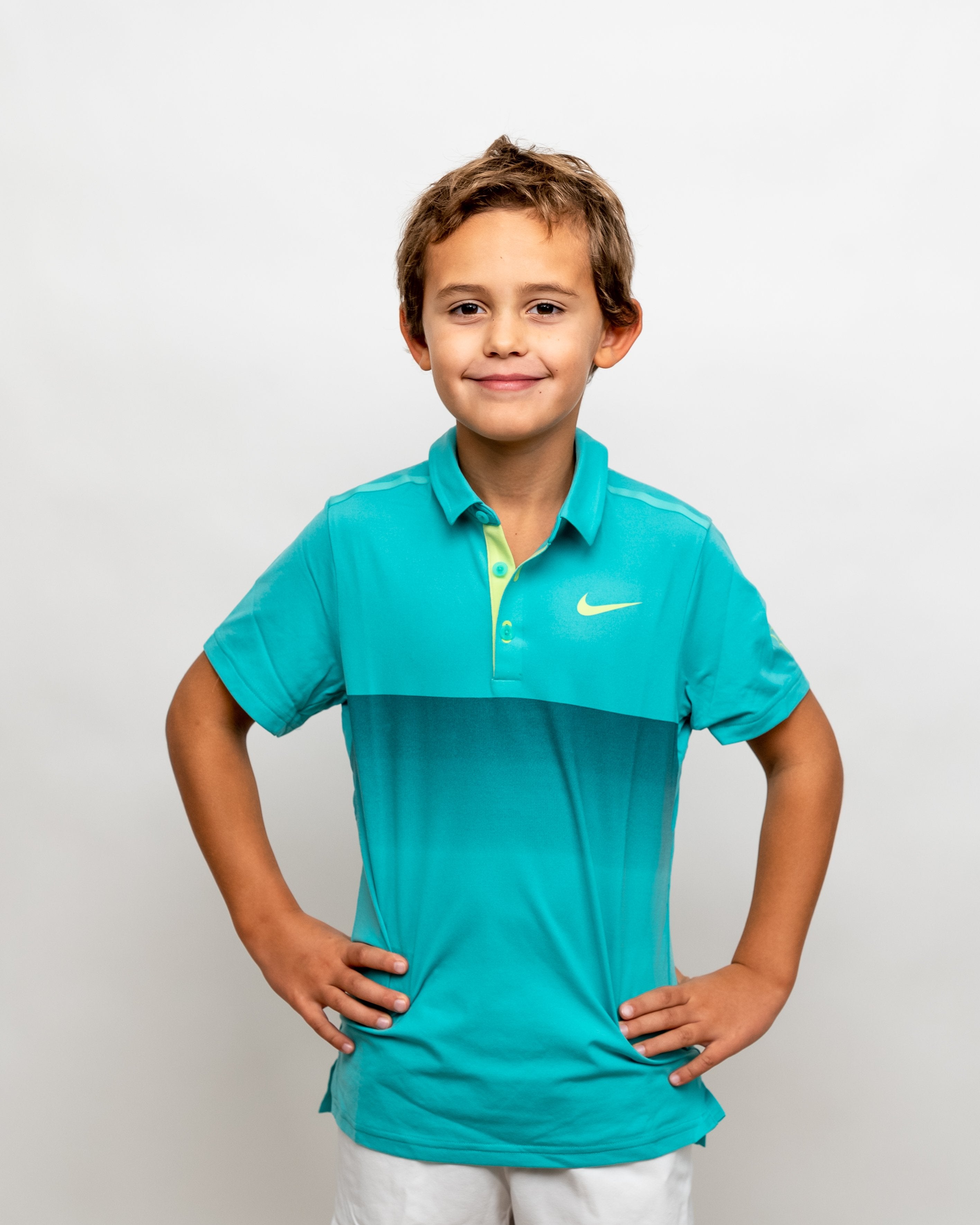 Nike Drenge Polo Grøn