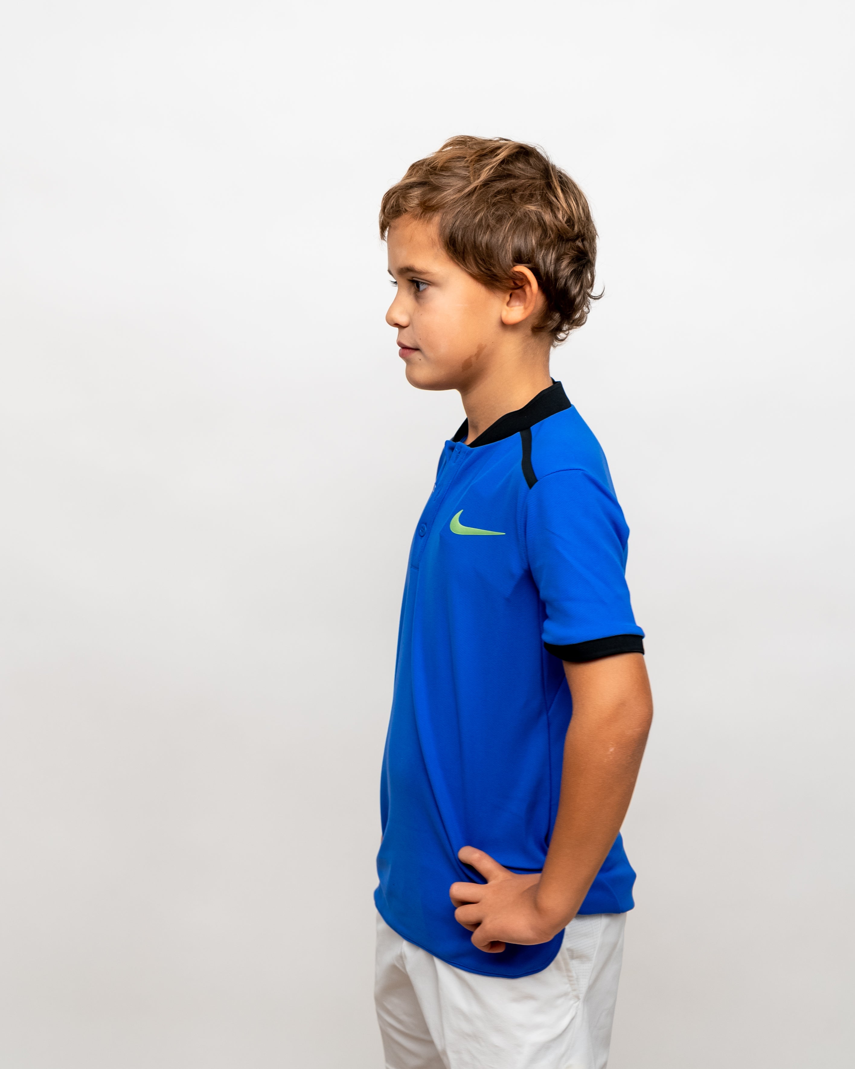 Nike Drenge Kinakrave Polo Blå
