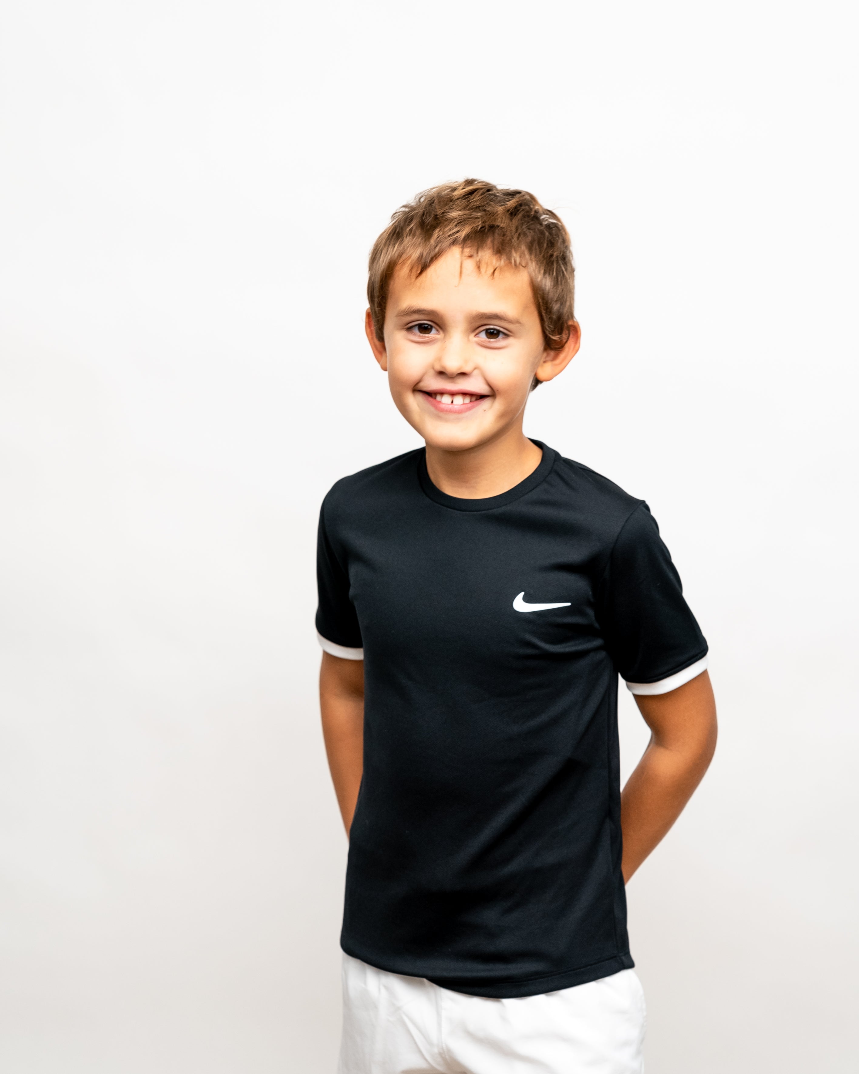 Nike Drenge T-shirt Sort