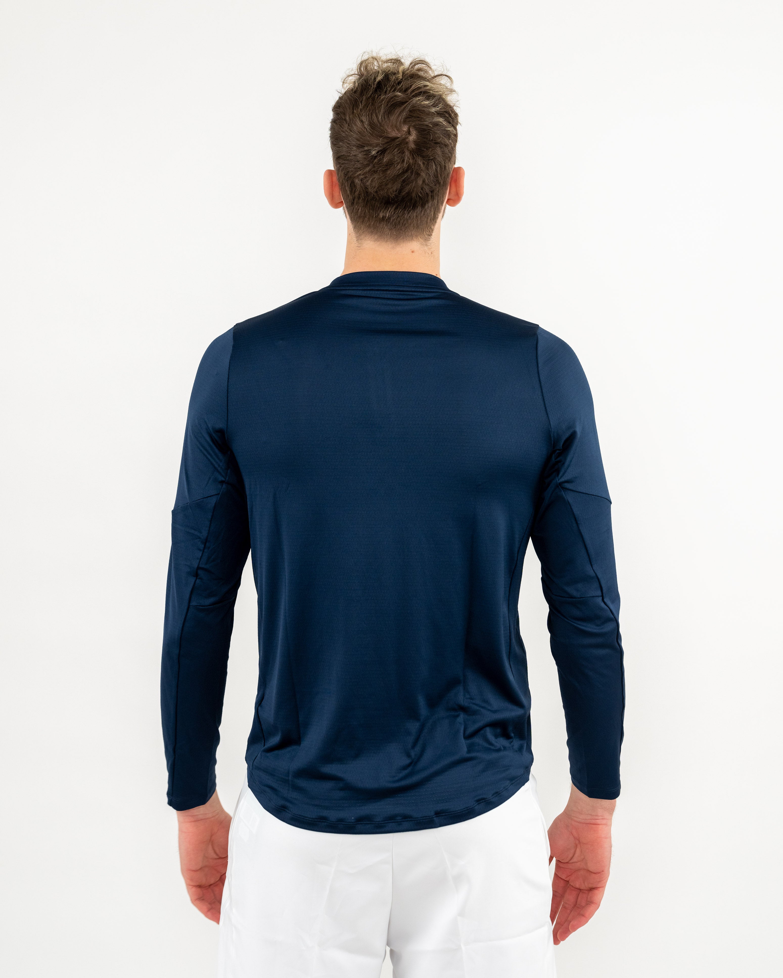 Nike Court Advantage Dri-Fit Half-Zip Shirt Langærmet