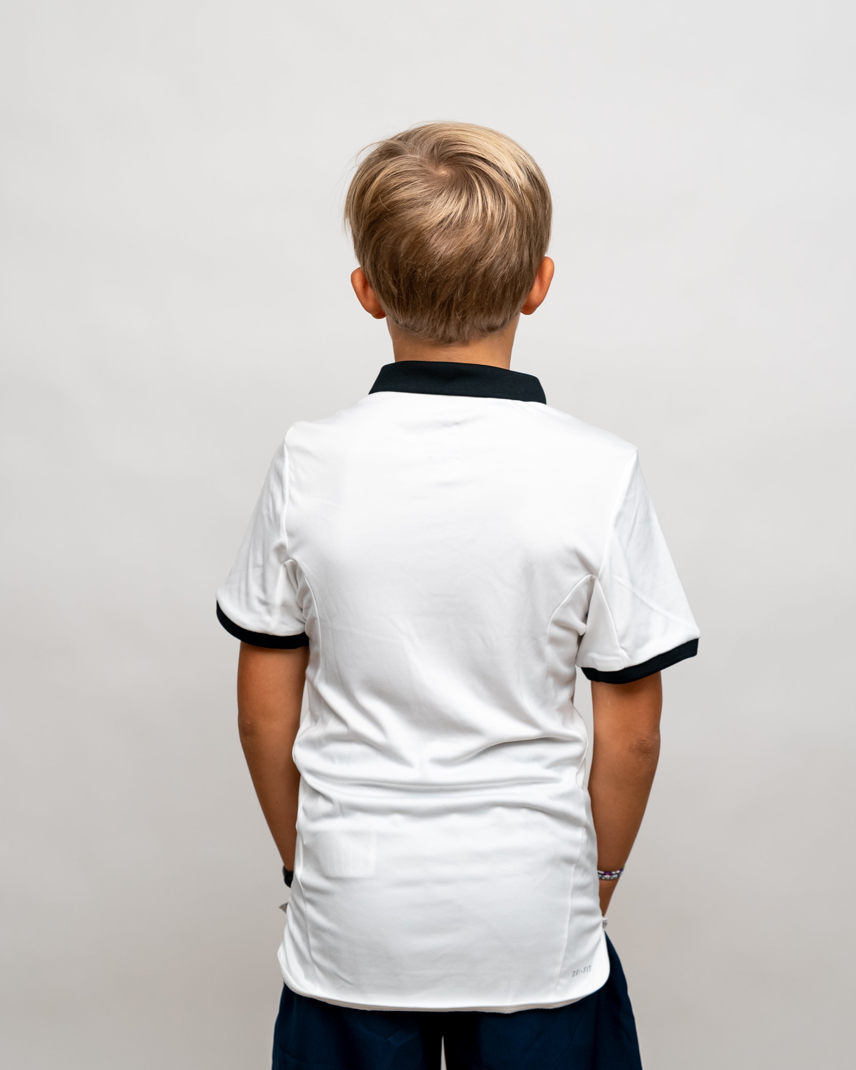 Nike Advantage Solid Polo YTH Hvid