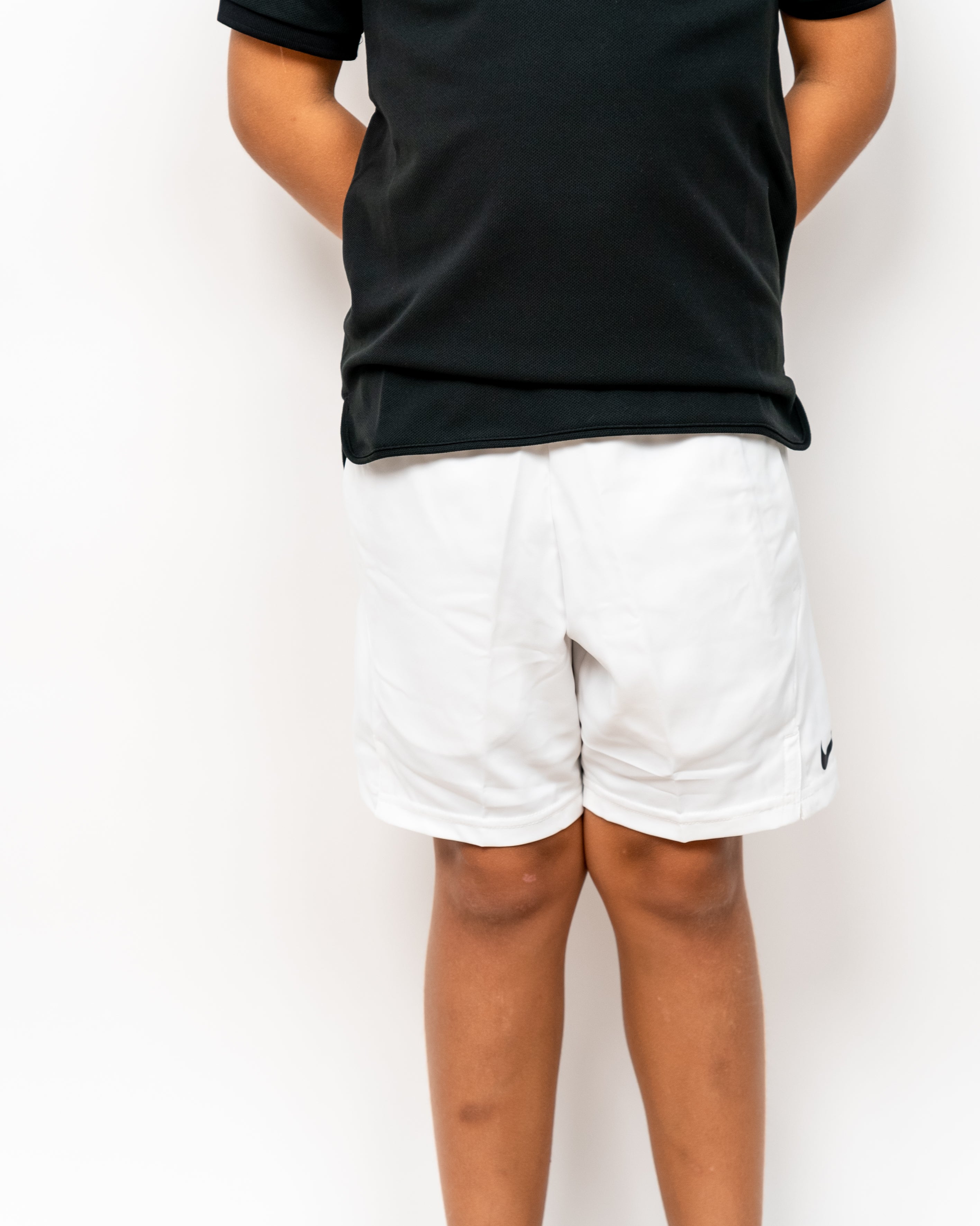 Nike Court Dry Shorts Drenge Hvid