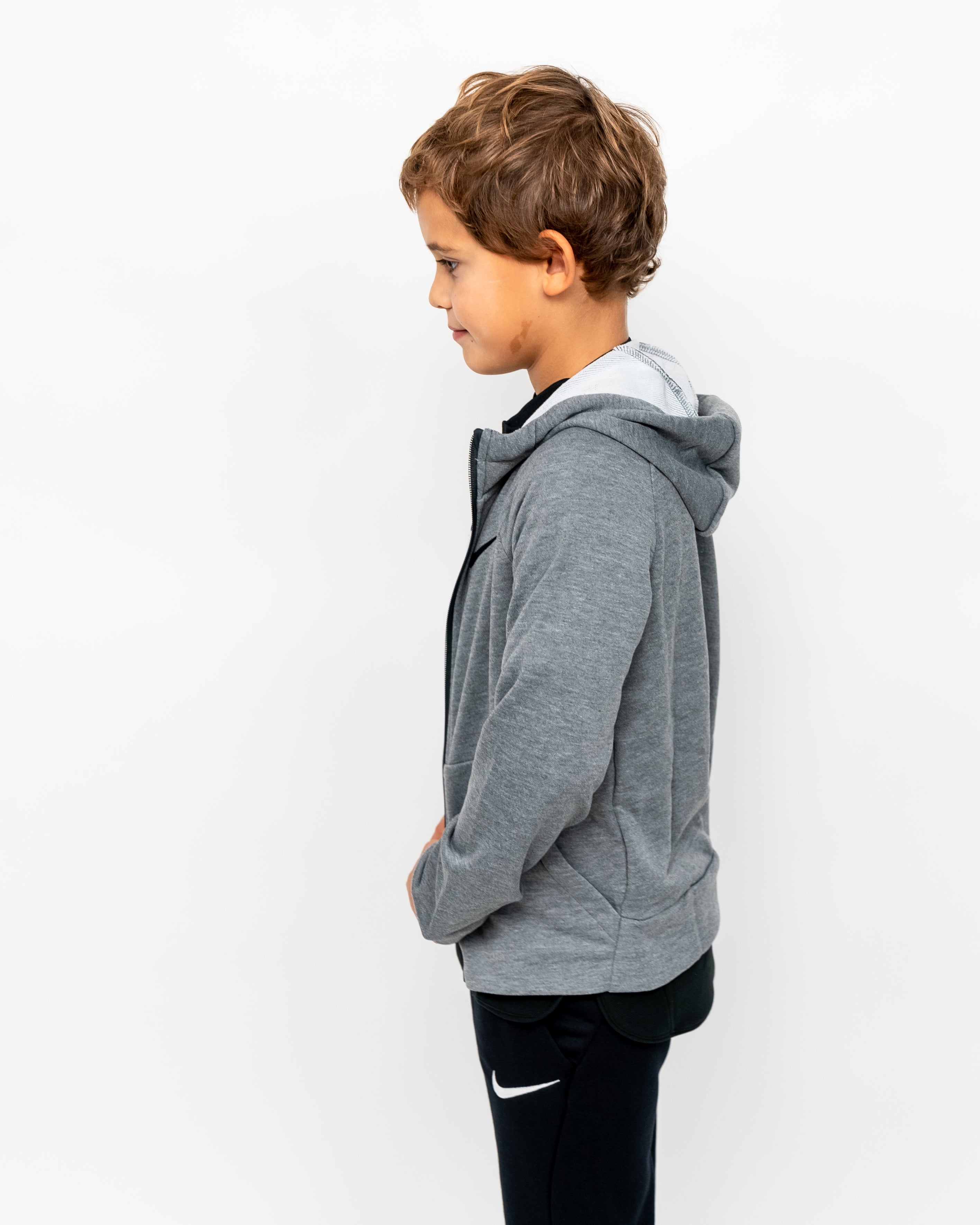 Nike Drenge Jakke Grå