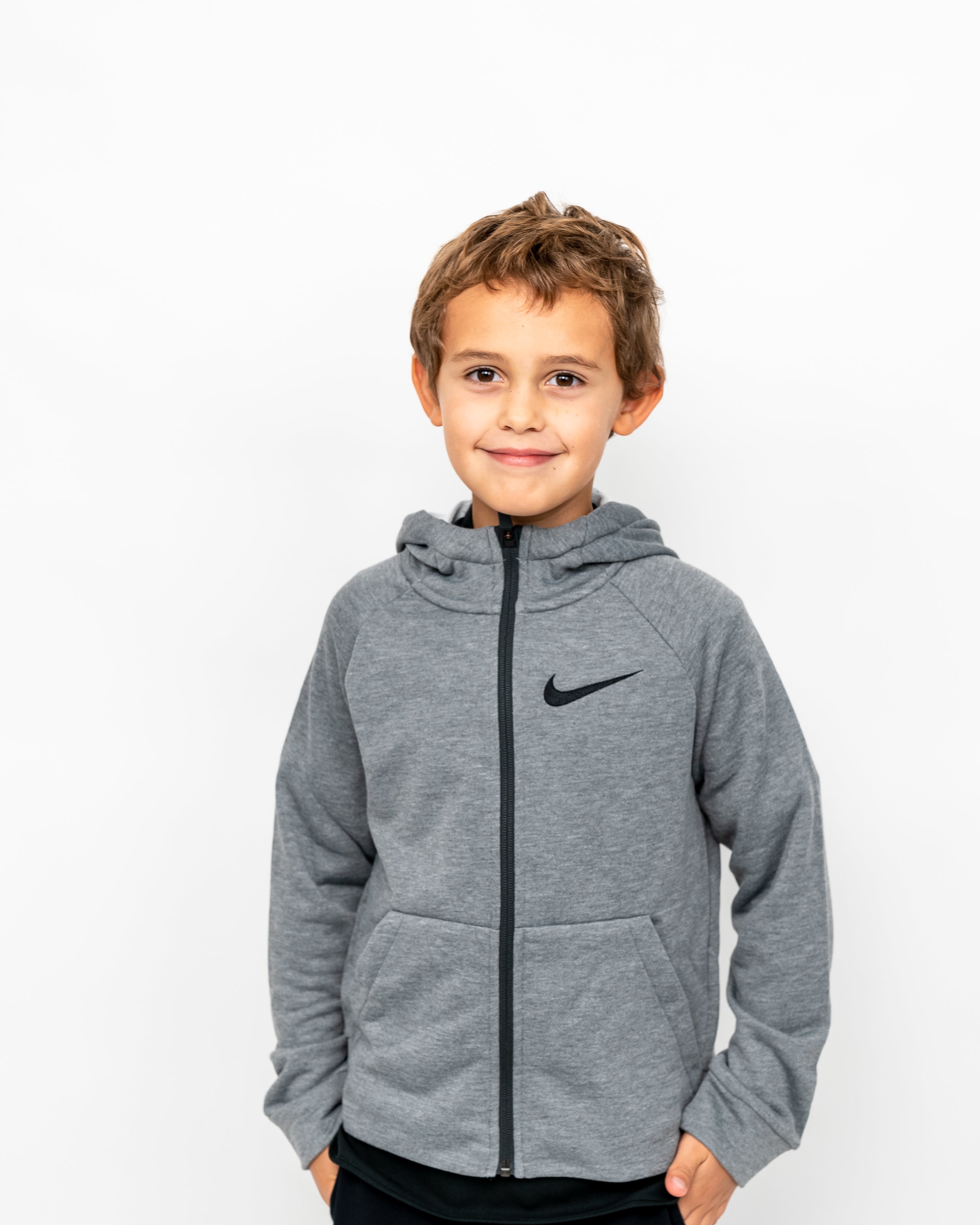 Nike Drenge Jakke Grå