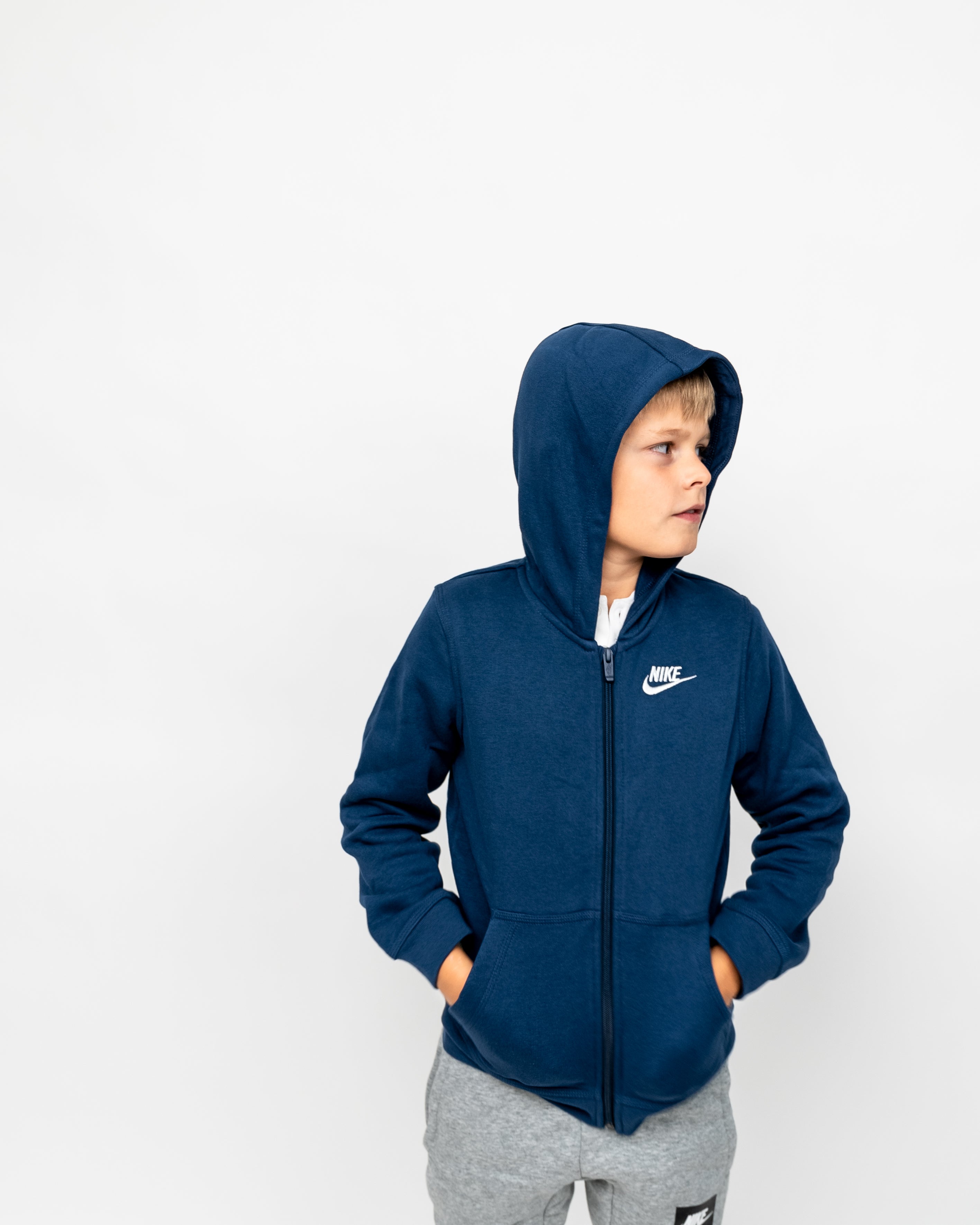 Nike Drenge Sportswear Club Hoodie