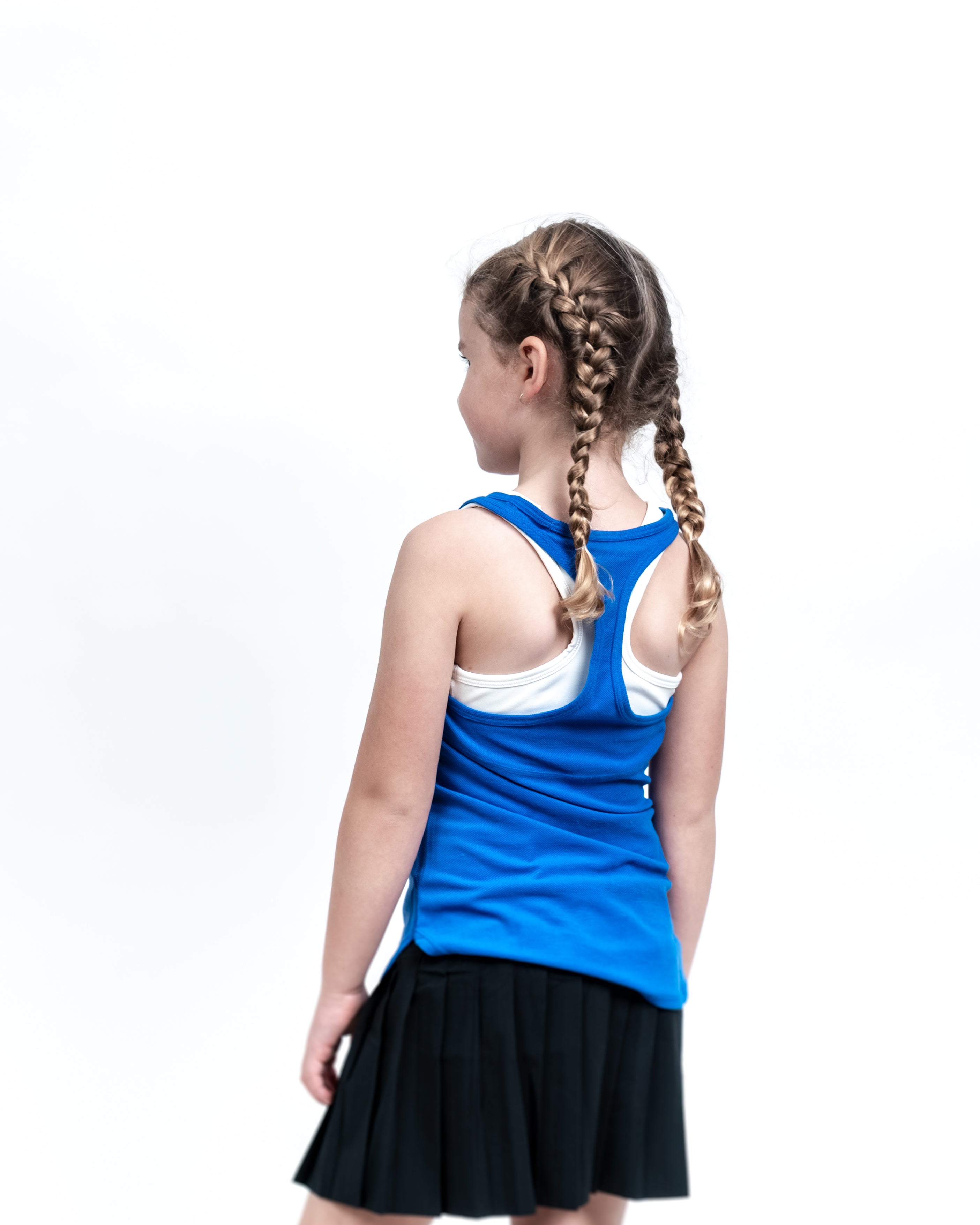 Nike Slam Tank YTH Mørkeblå