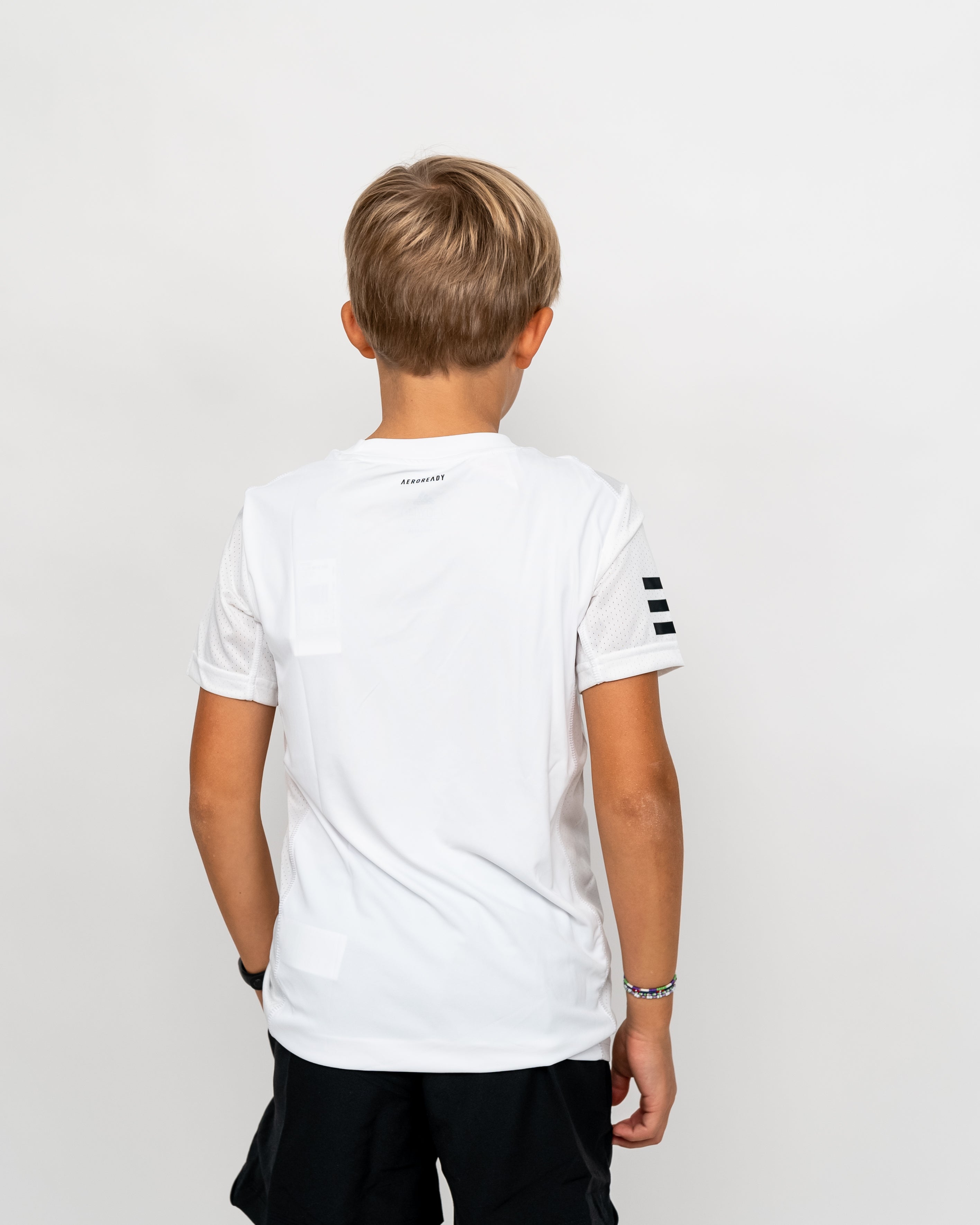 Adidas Boys Club 3-Stribet-Shirt