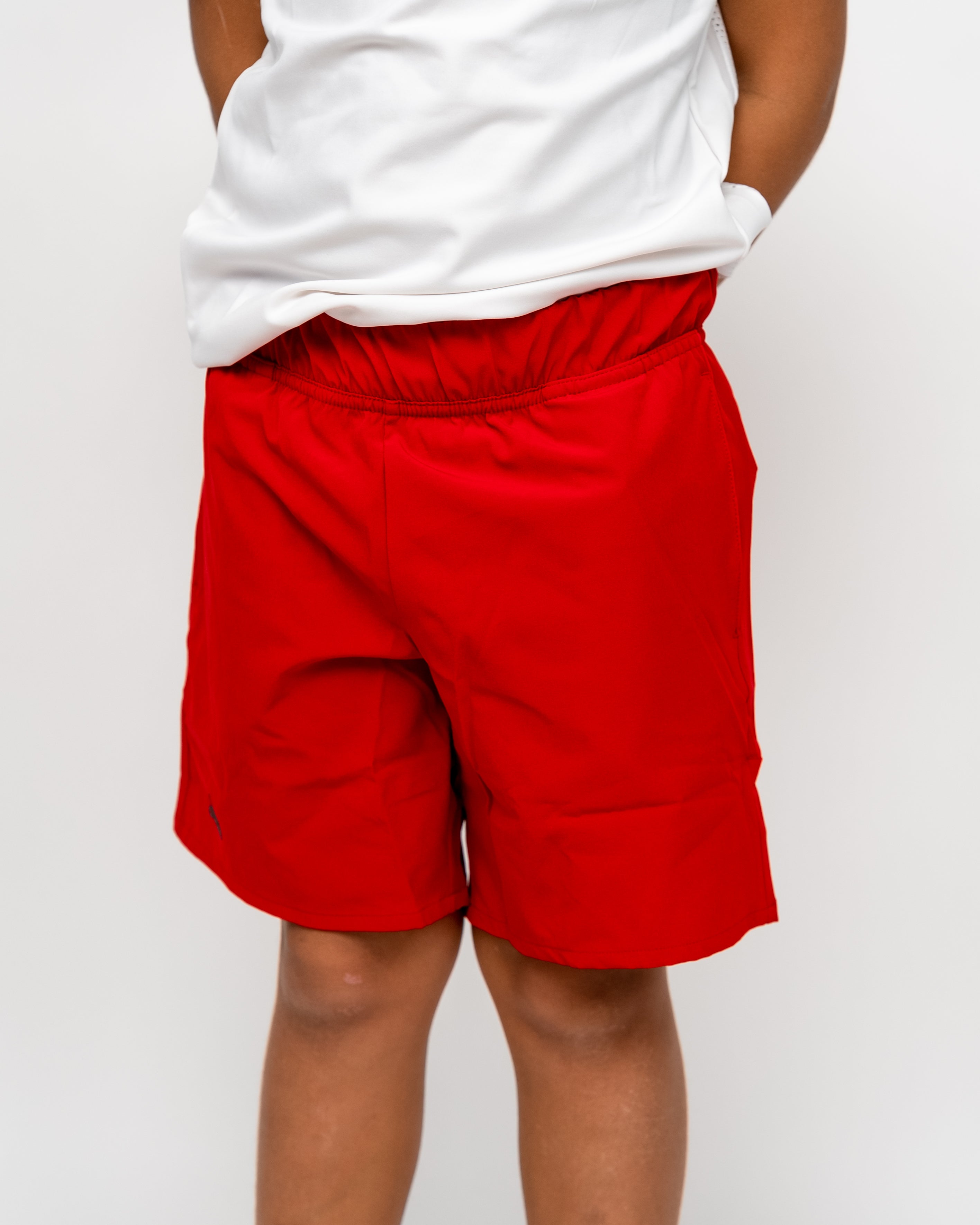 Adidas Barricade Shorts Drenge Rød