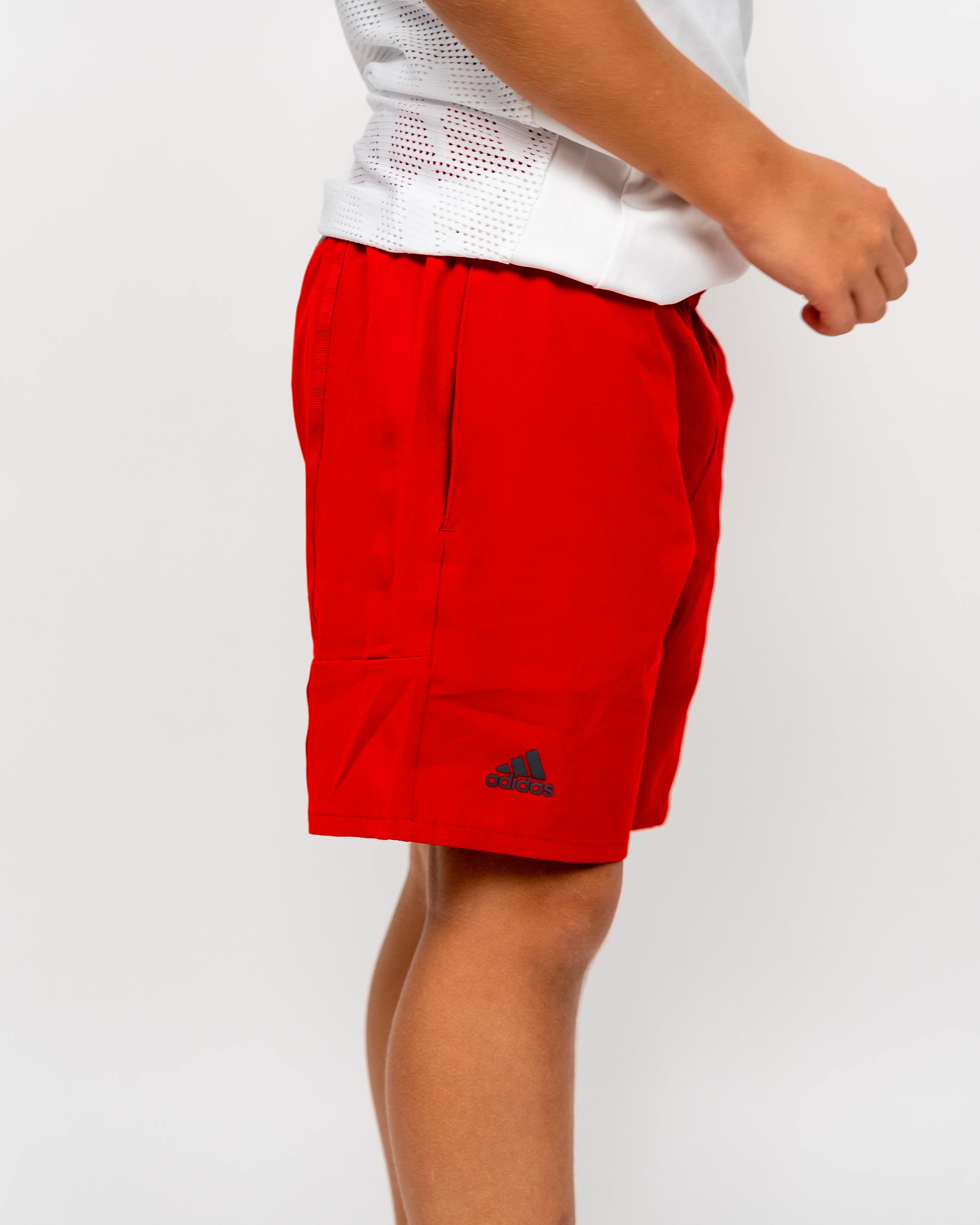 Adidas Barricade Shorts Drenge Rød