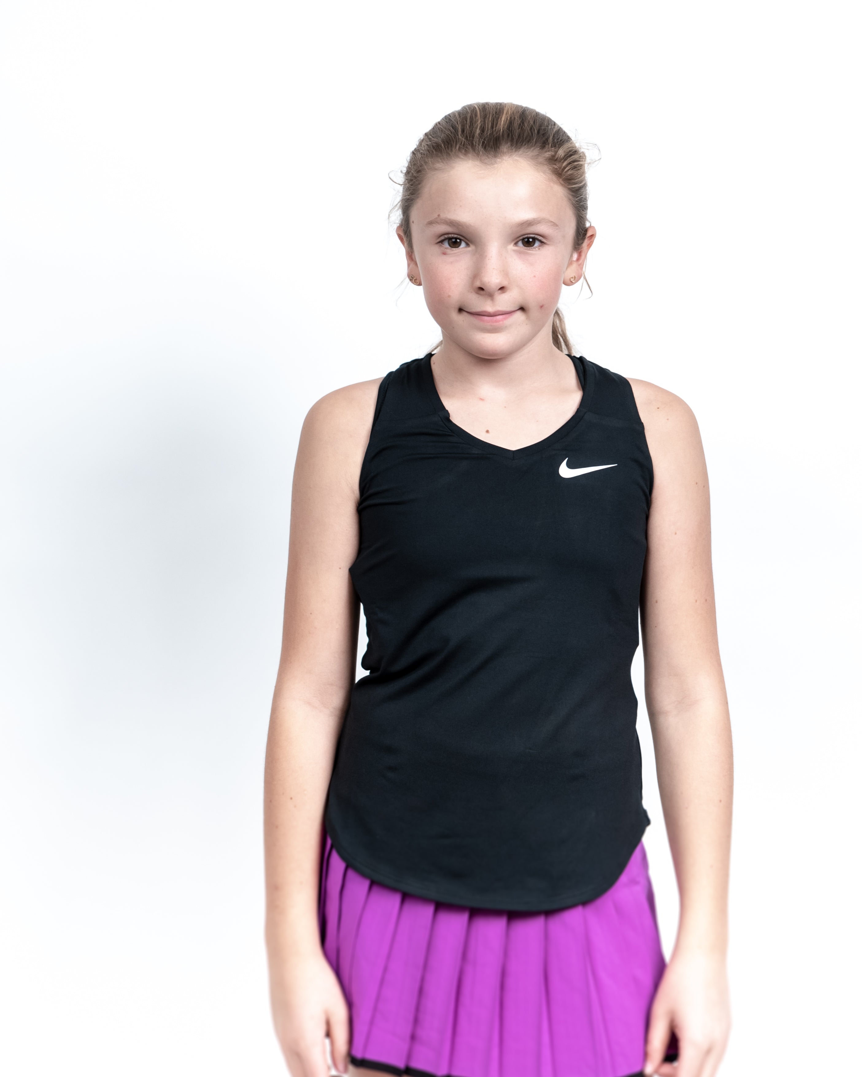Pige Nike Pure Tank Sort