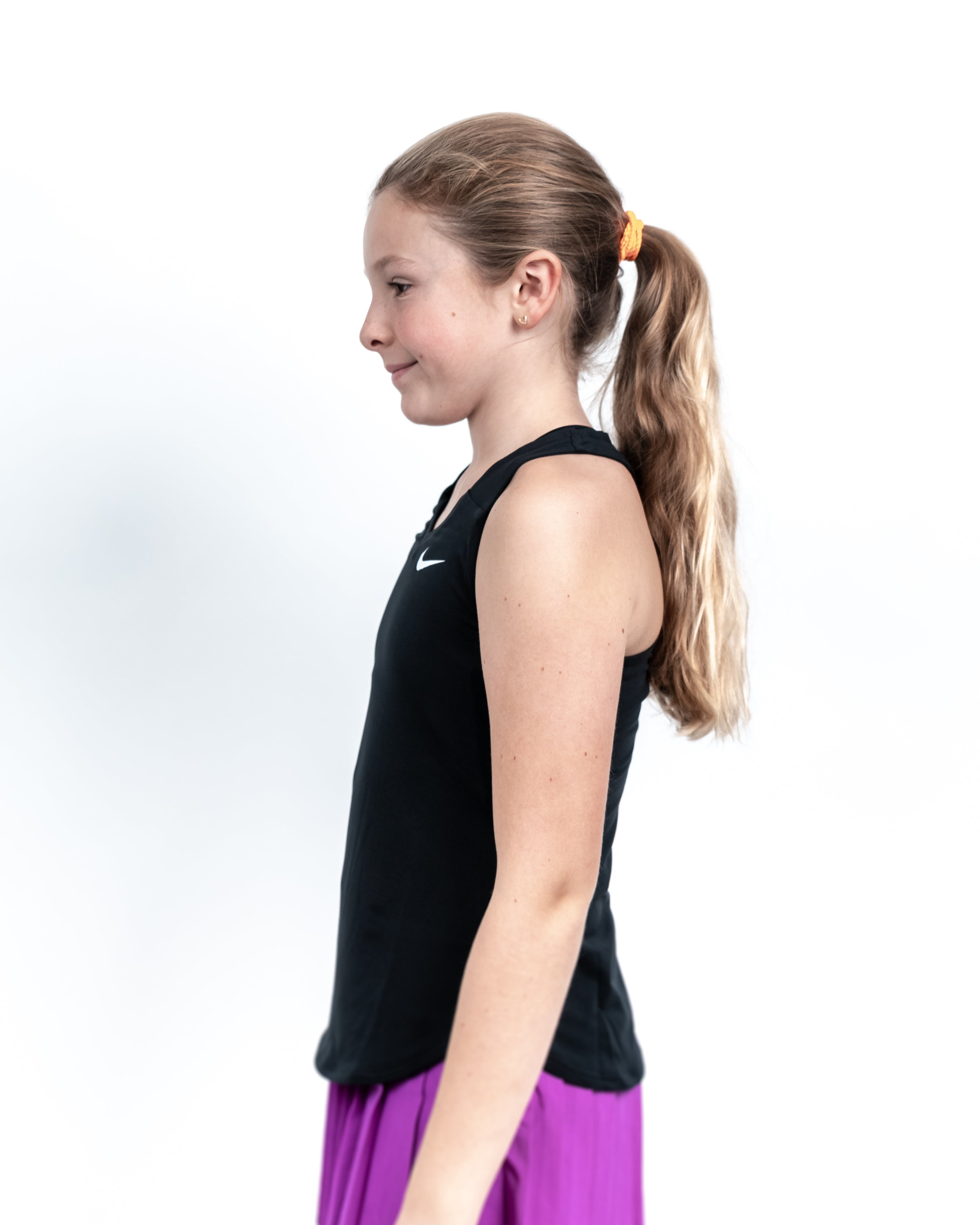 Pige Nike Pure Tank Sort