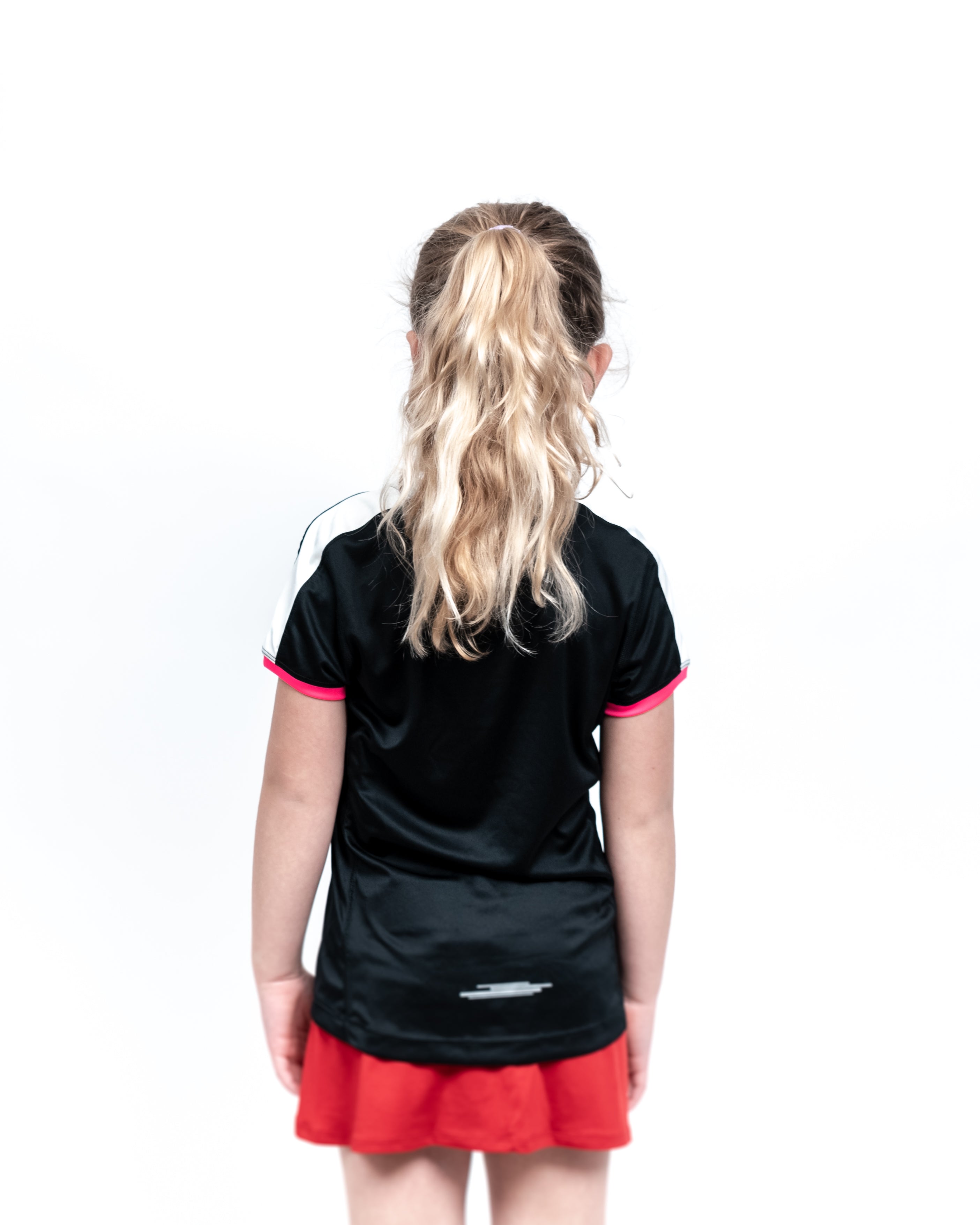 Nike Pige T-Shirt Sort m/Pink