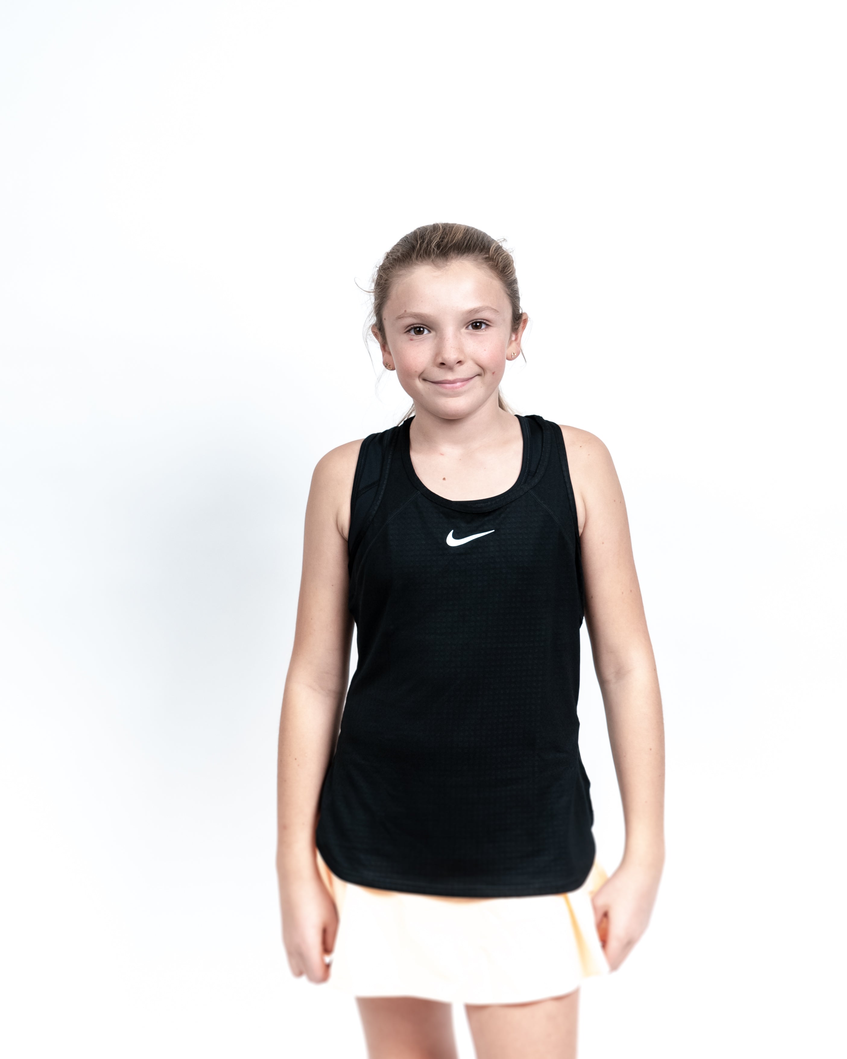 Nike Pige Tennis Top Sort